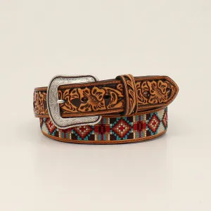 Men’s Nocona 3D embroidered belt