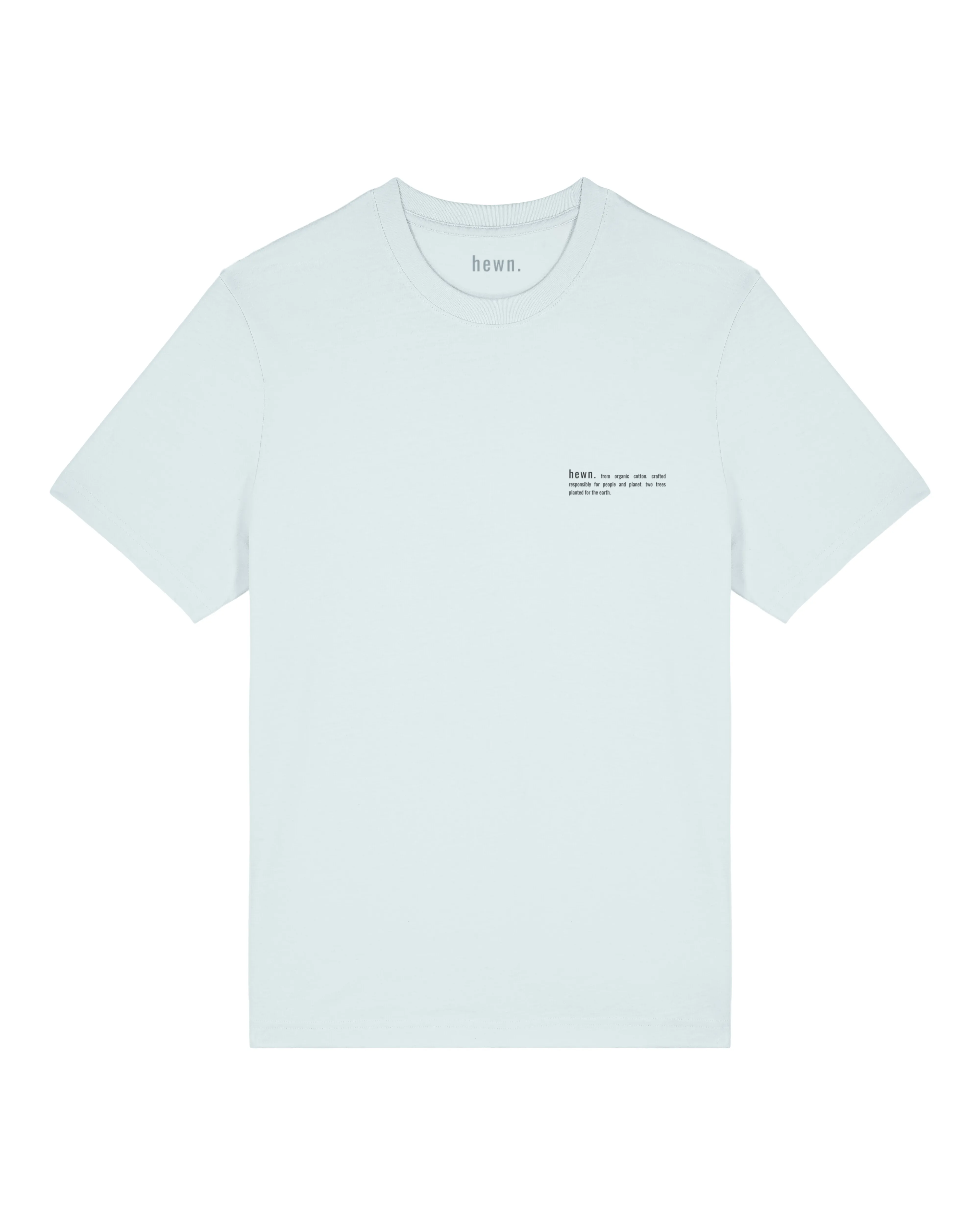 Men's Organic Cotton Relaxed Fit T-shirt | Blue Ice