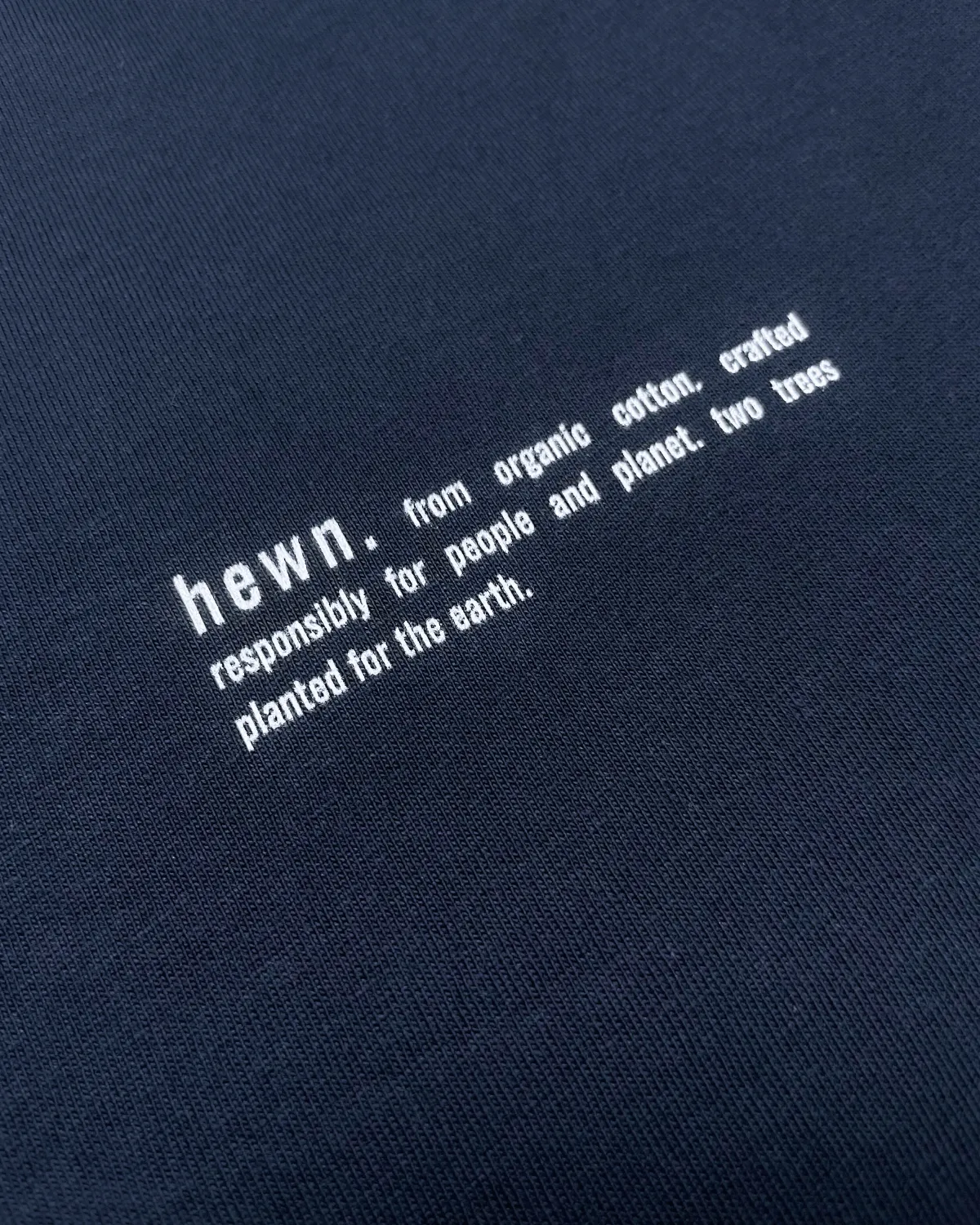 Men's Organic Cotton Relaxed Fit T-shirt | Midnight Navy Blue