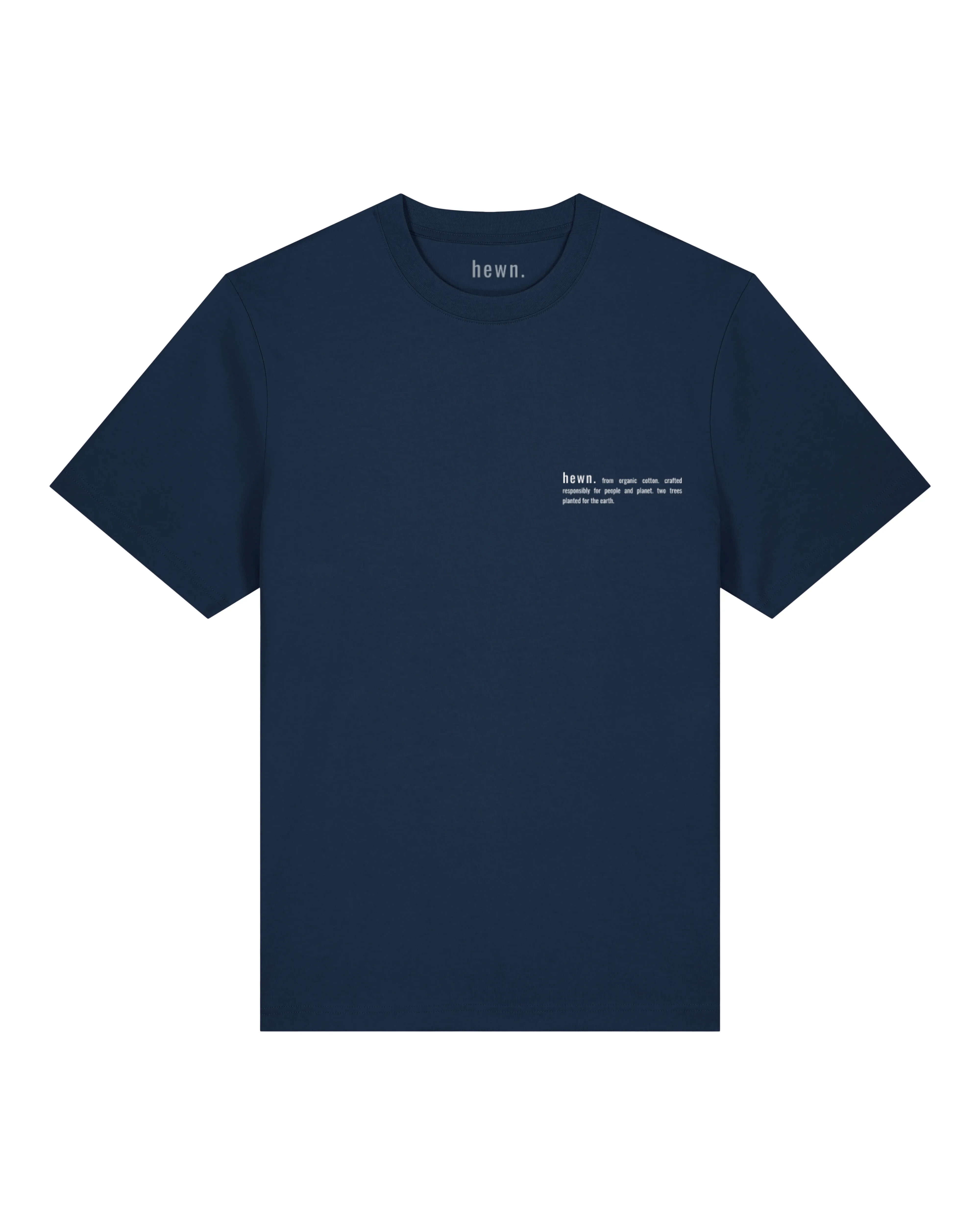 Men's Organic Cotton Relaxed Fit T-shirt | Midnight Navy Blue