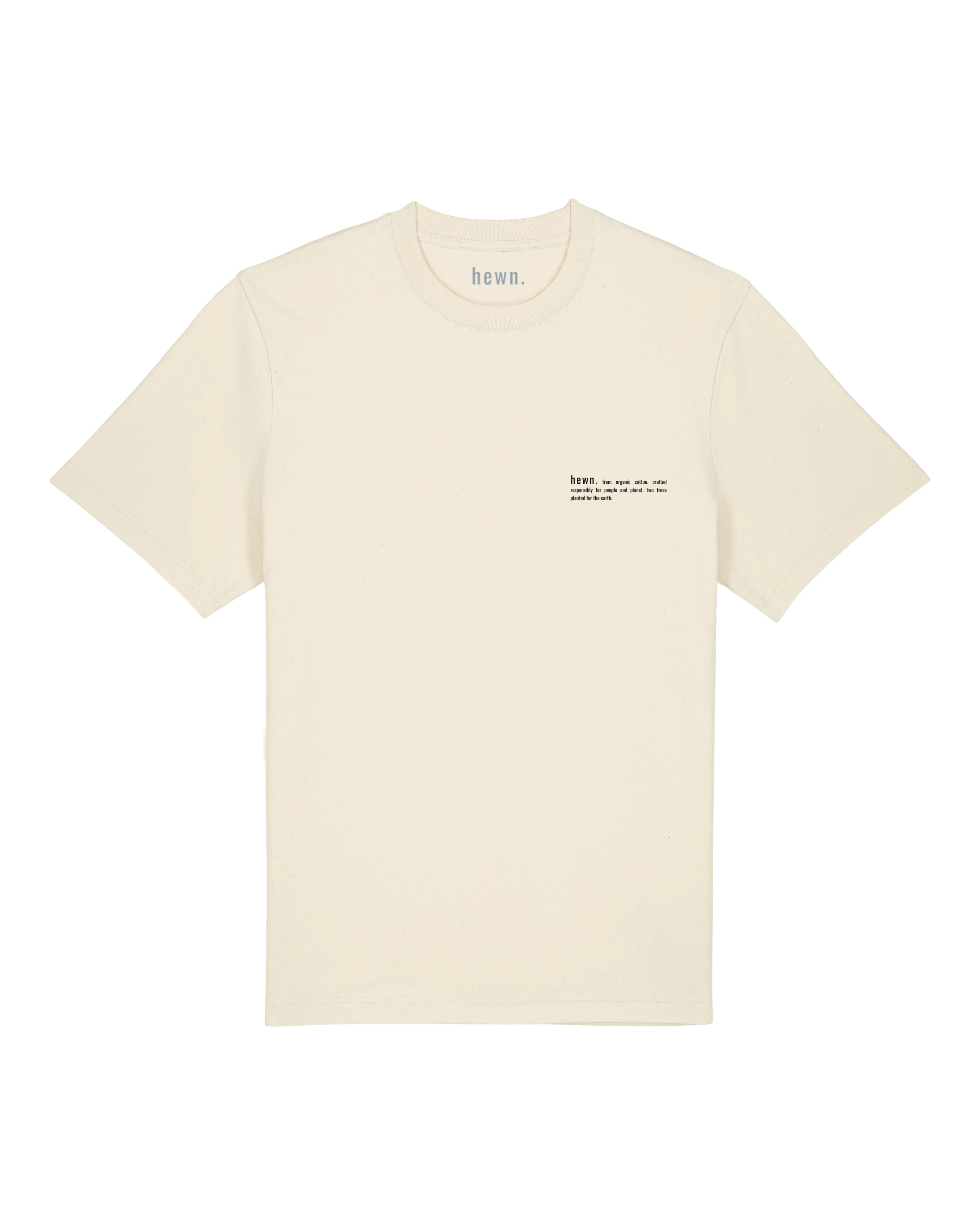 Men's Organic Cotton Relaxed Fit T-shirt | Natural Cotton
