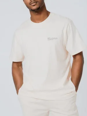 Men's Organic Cotton Relaxed Fit T-shirt | Natural Cotton