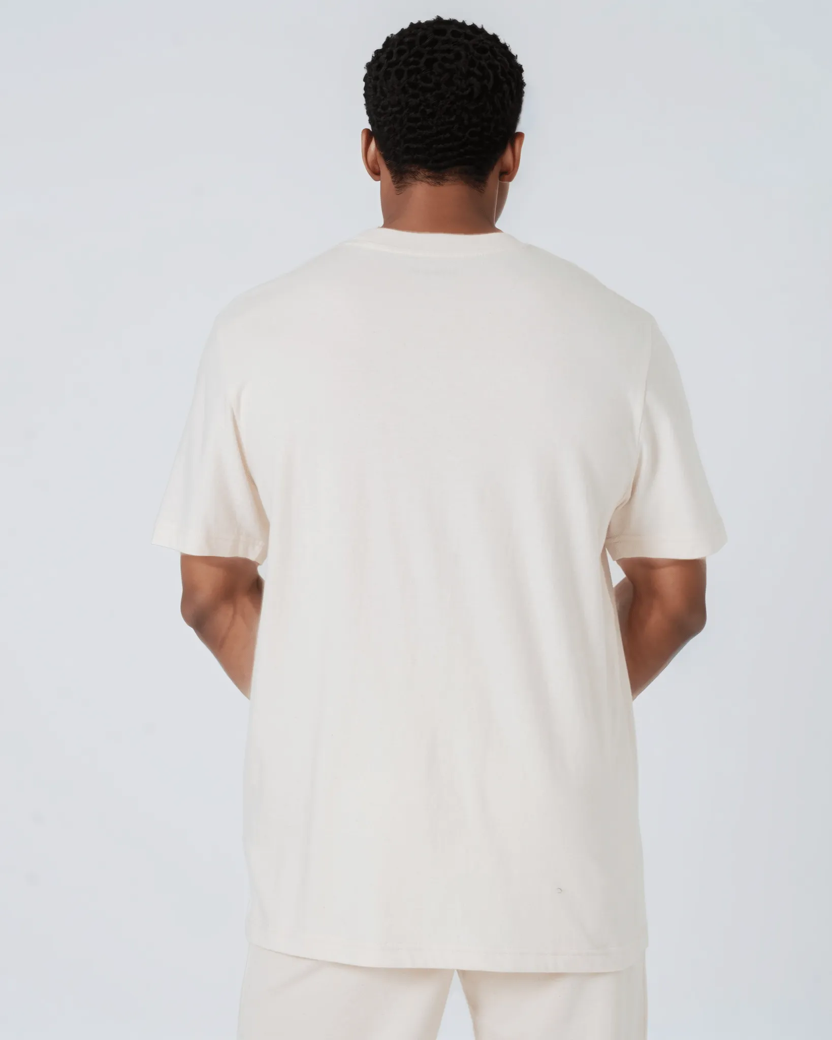 Men's Organic Cotton Relaxed Fit T-shirt | Natural Cotton