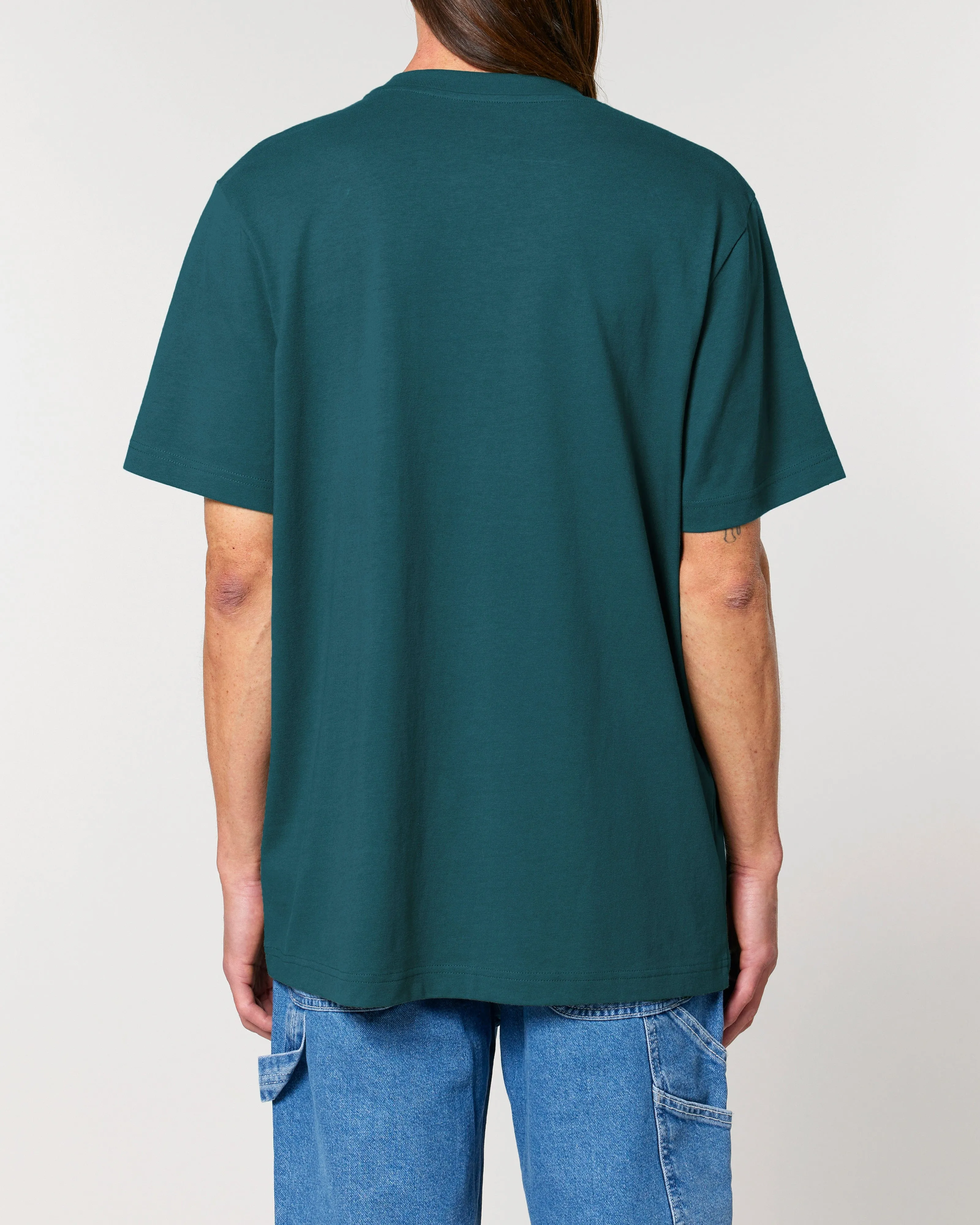 Men's Organic Cotton Relaxed Fit T-shirt | Ocean Blue