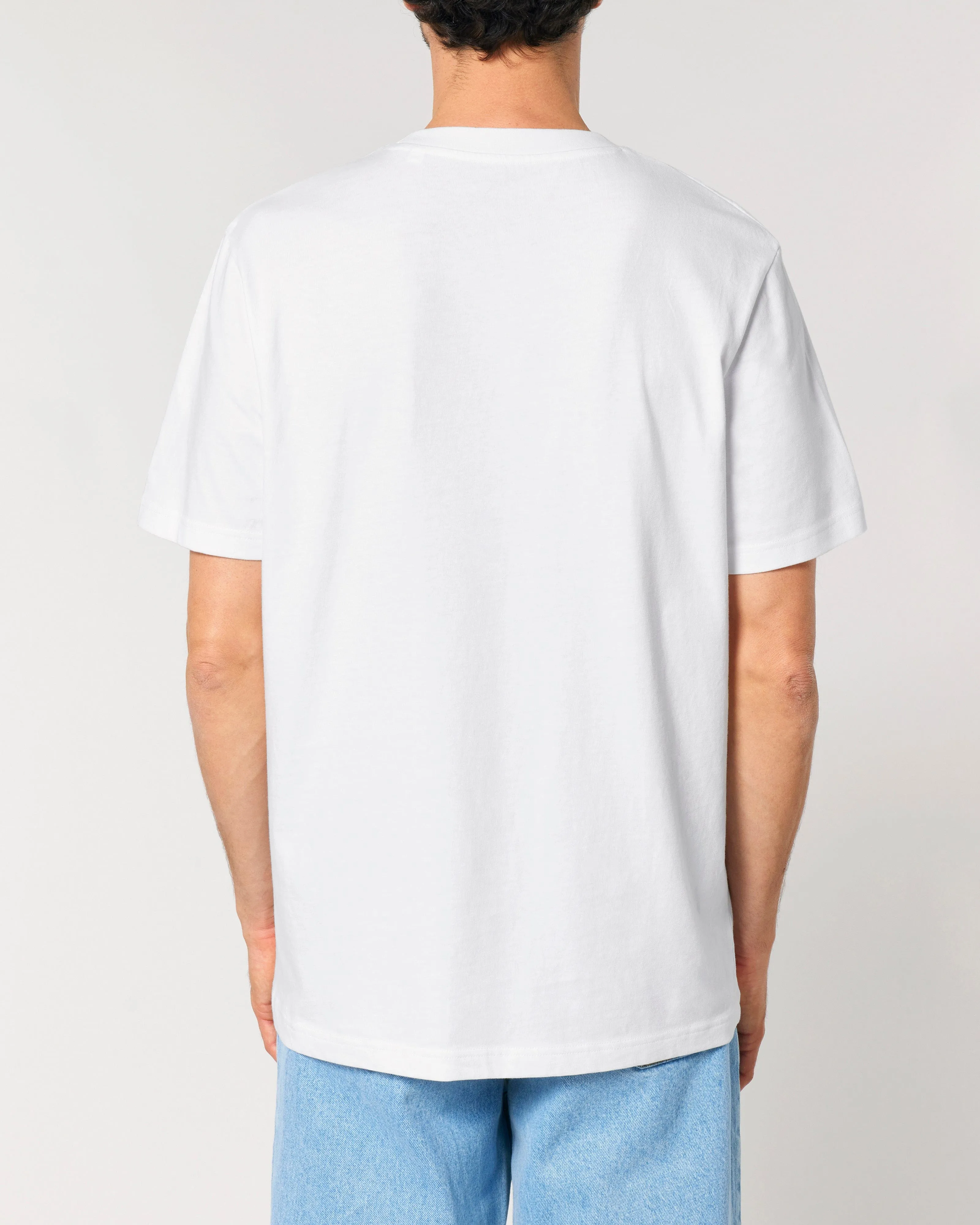 Men's Organic Cotton Relaxed Fit T-shirt | Snow White
