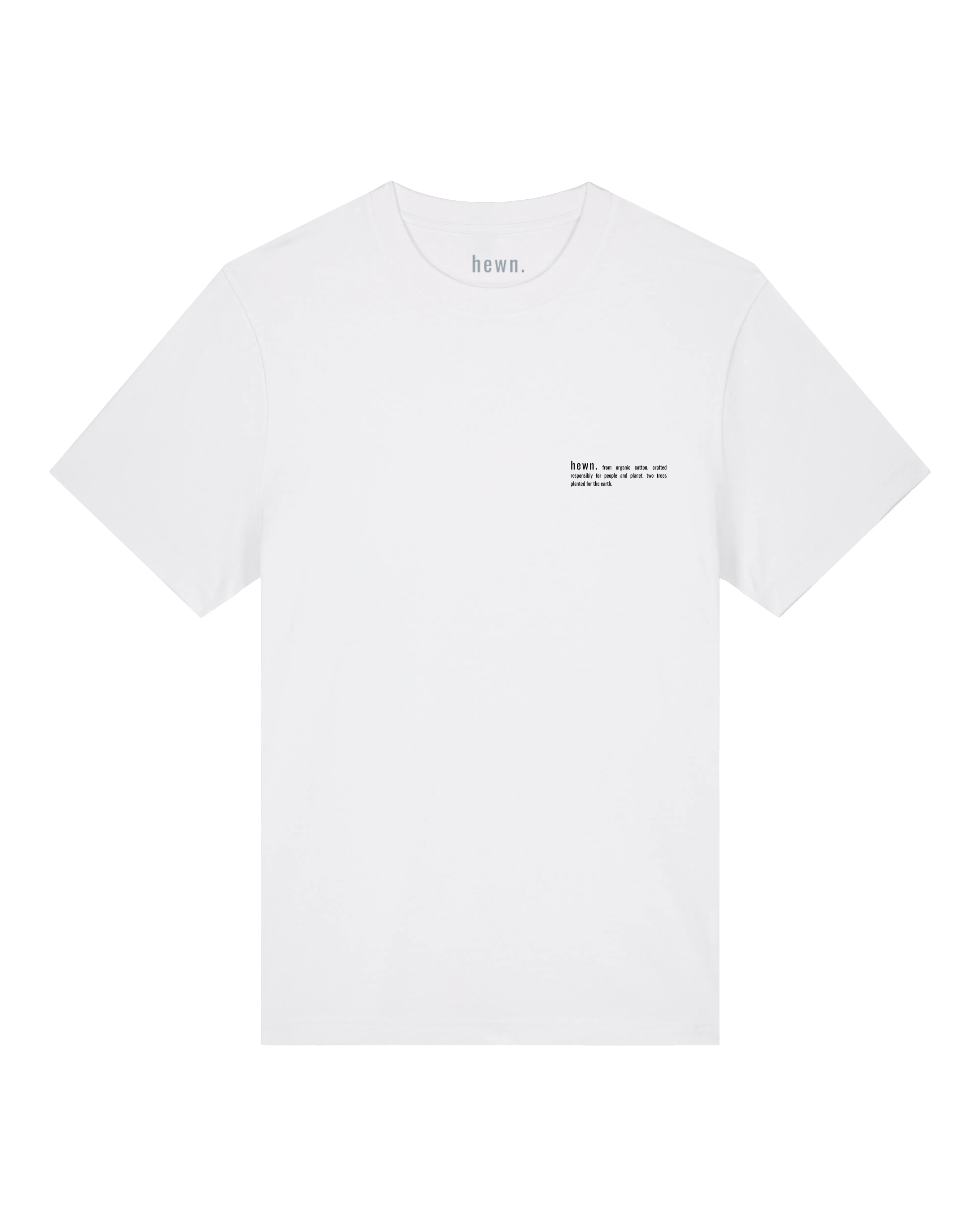 Men's Organic Cotton Relaxed Fit T-shirt | Snow White