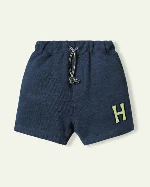 Midnight Blue Thermal Shorts