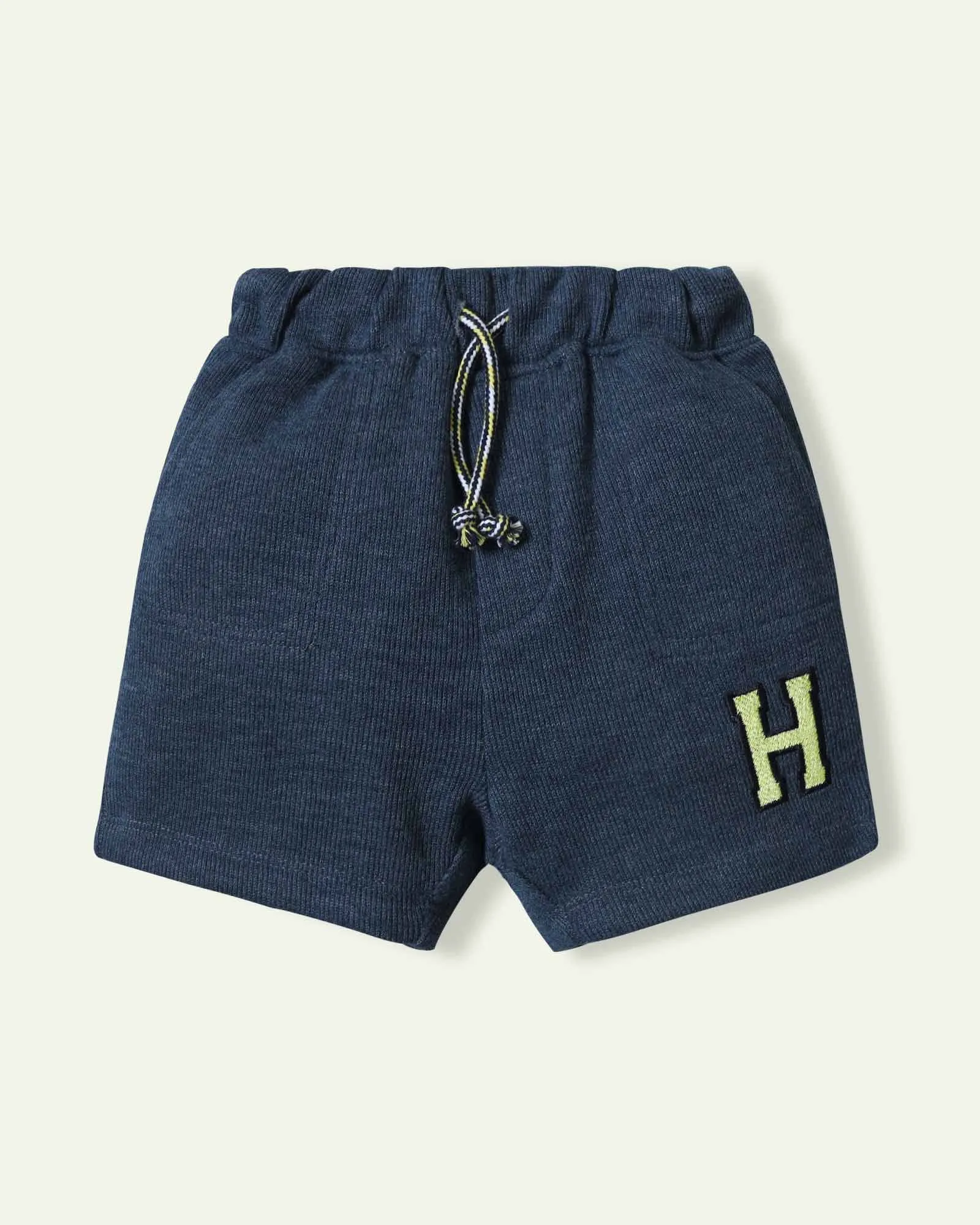 Midnight Blue Thermal Shorts
