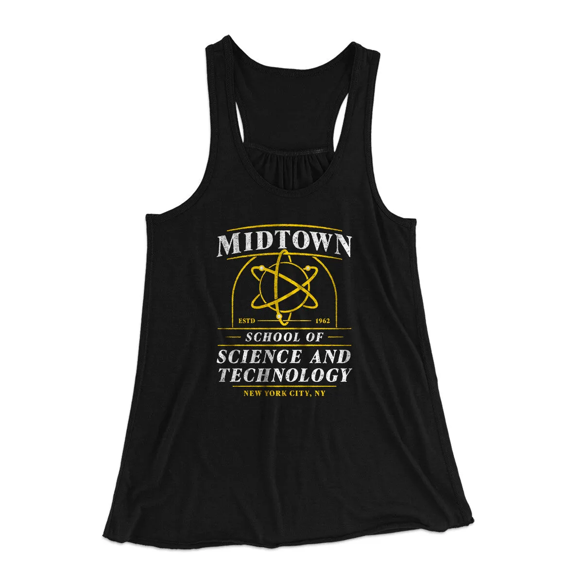 Midtown School Of Science And Technology Women's Flowey Racerback Tank Top