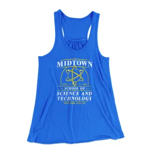 Midtown School Of Science And Technology Women's Flowey Racerback Tank Top
