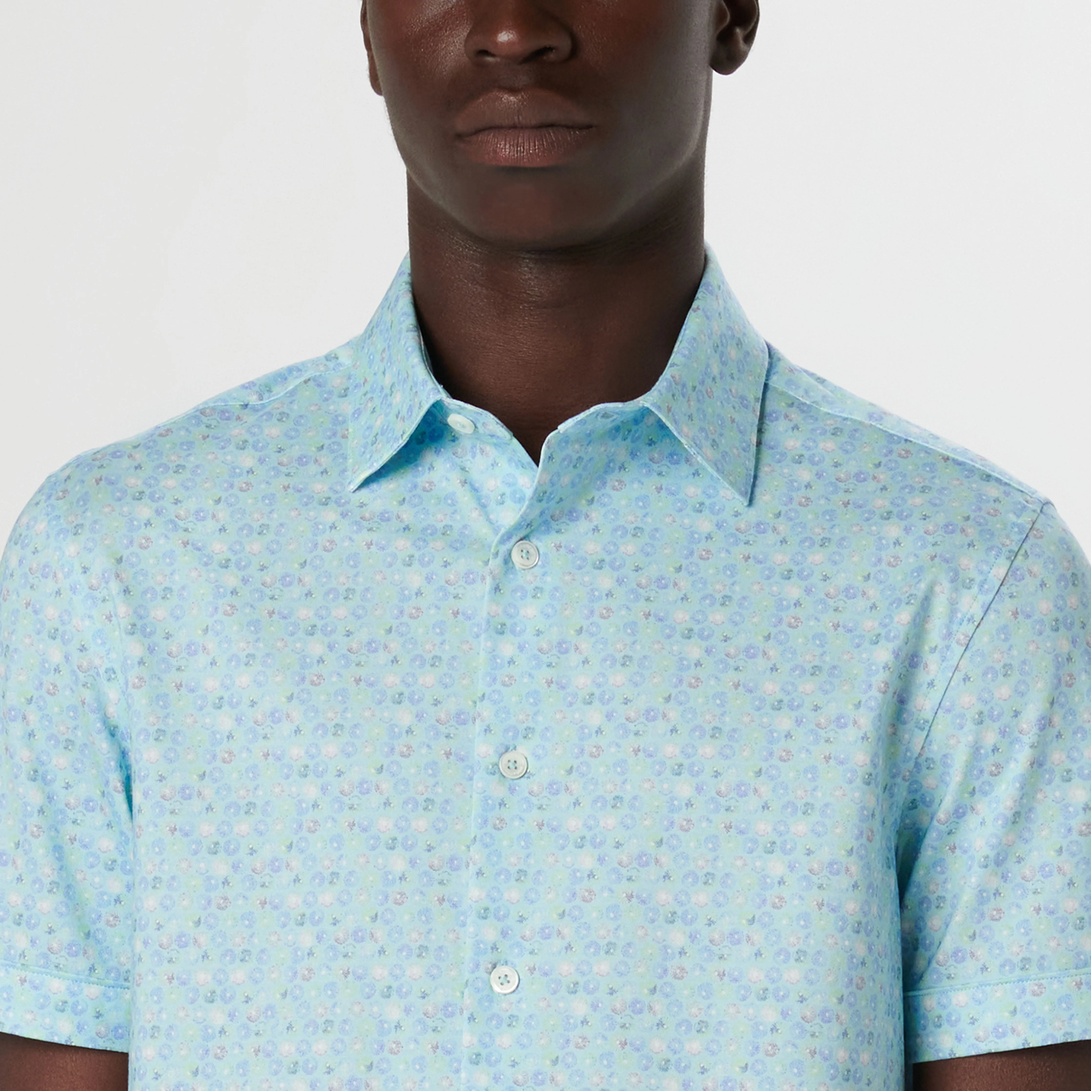 Miles Floral OoohCotton Short Sleeve Shirt