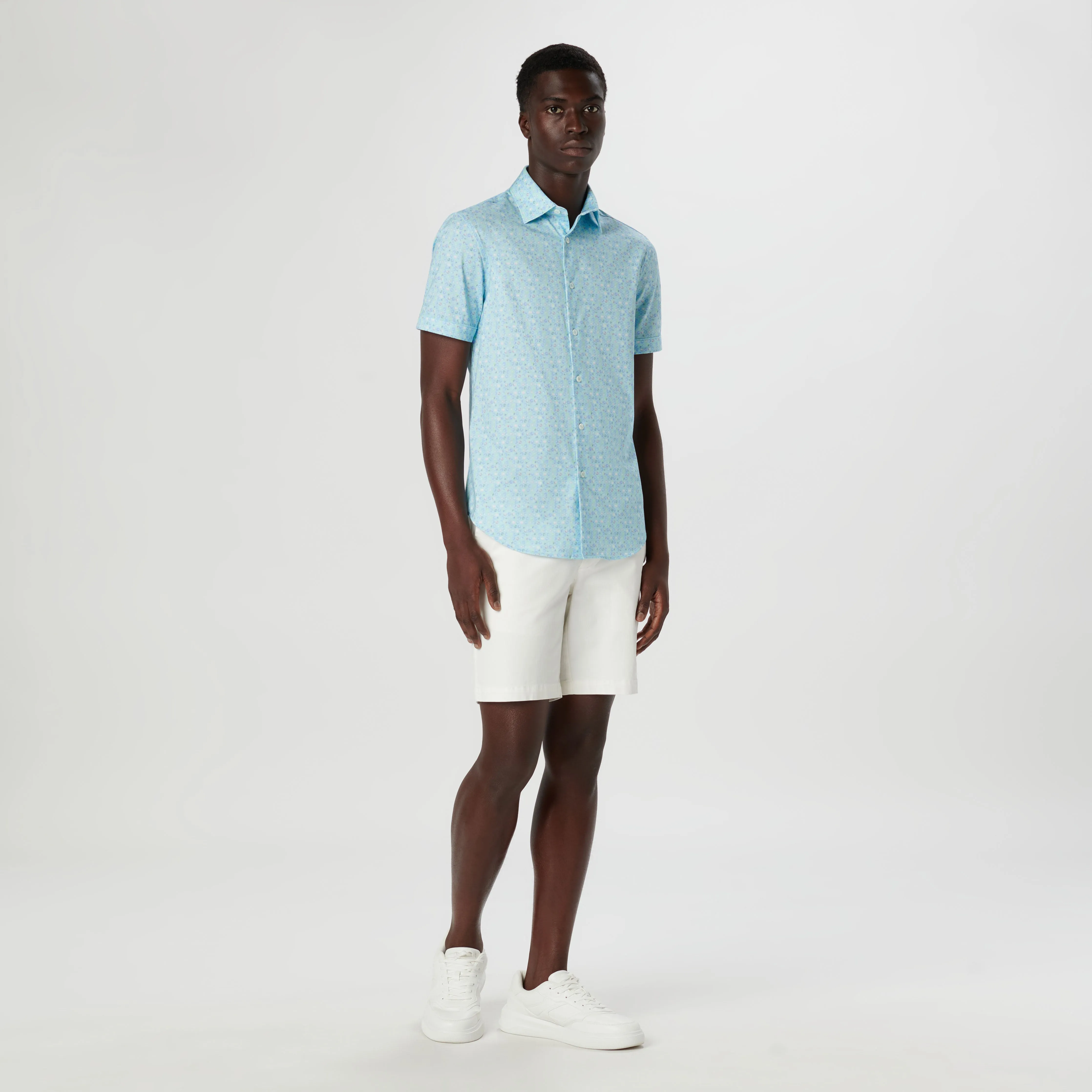 Miles Floral OoohCotton Short Sleeve Shirt