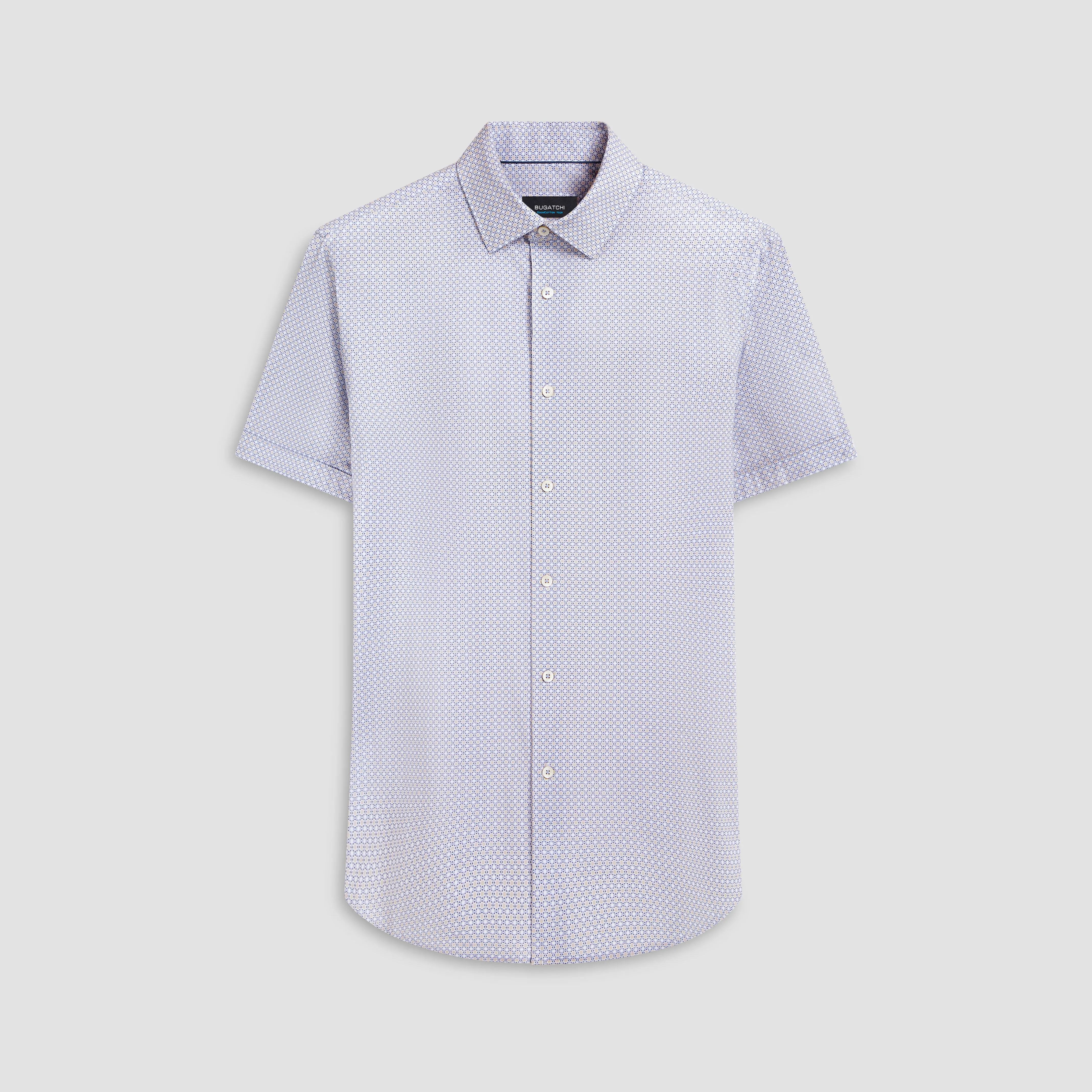Miles Mandala Print OoohCotton Short Sleeve Shirt