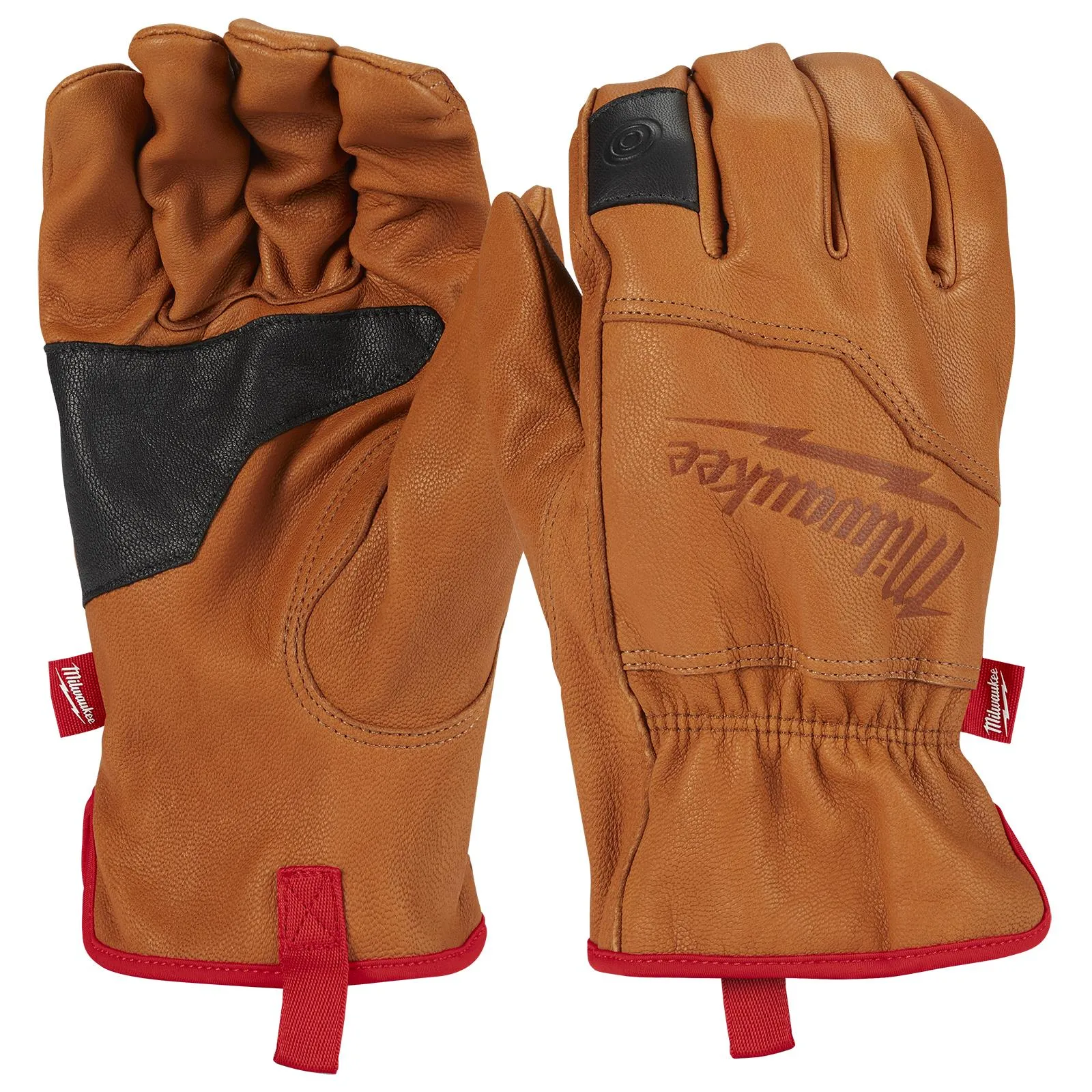 Milwaukee Safety Gloves Goatskin Leather Glove Brown Size 11 / XXL Extra Extra Large
