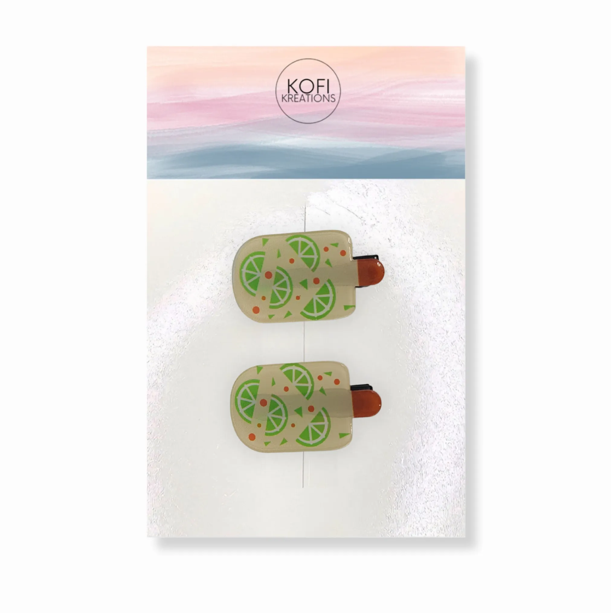 Mini Fruit Hair Clips