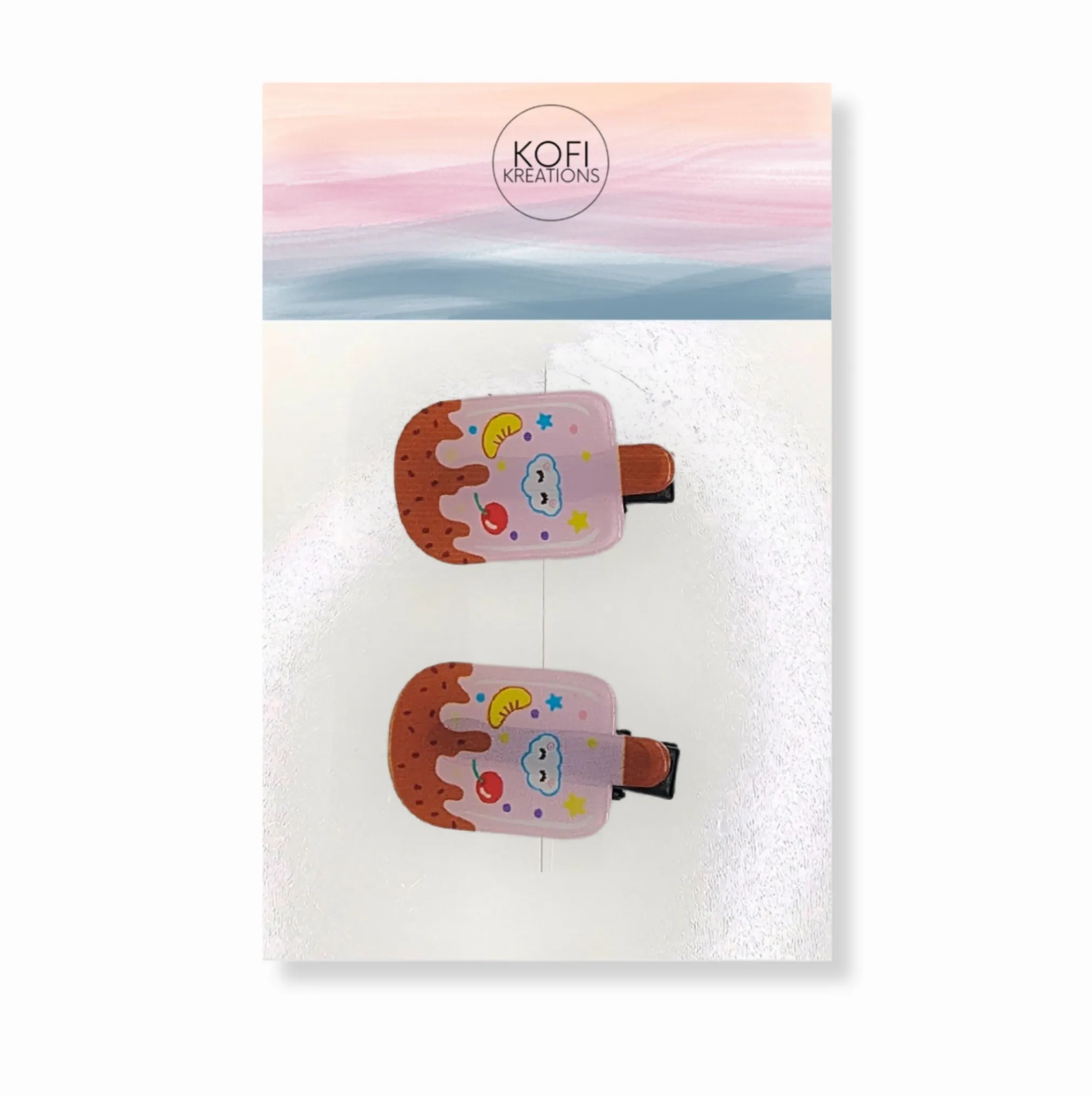 Mini Fruit Hair Clips