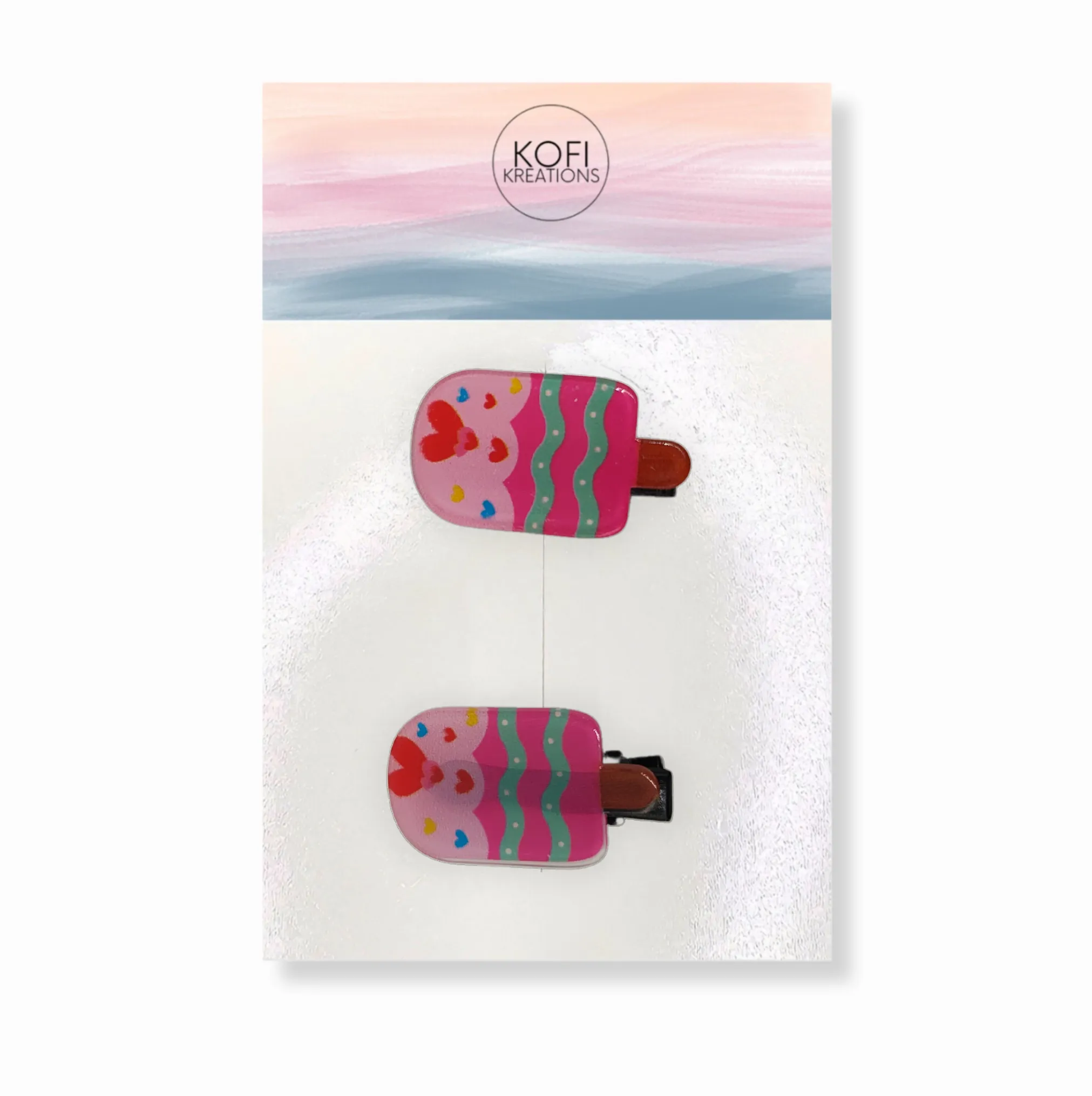 Mini Fruit Hair Clips