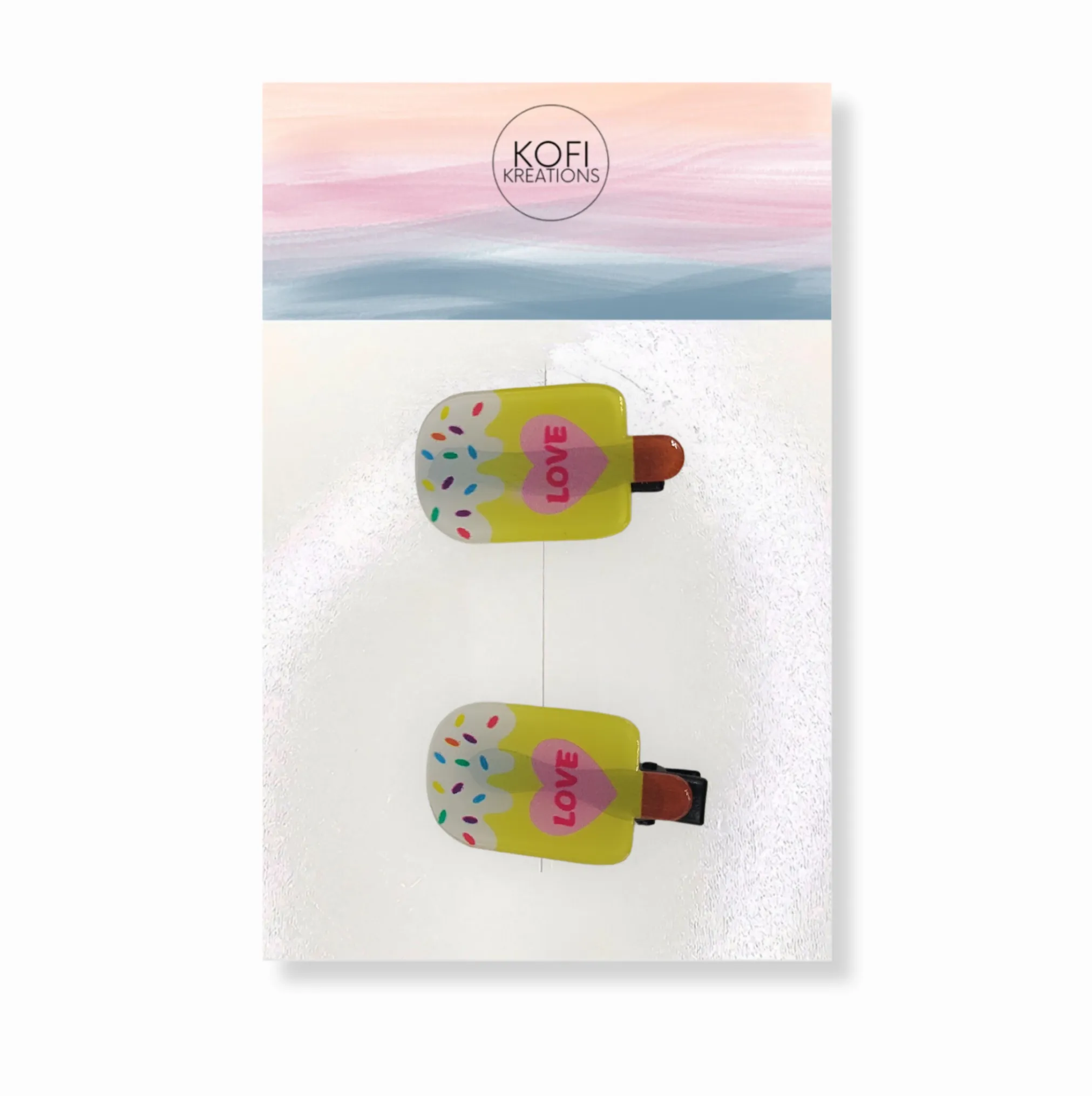 Mini Fruit Hair Clips