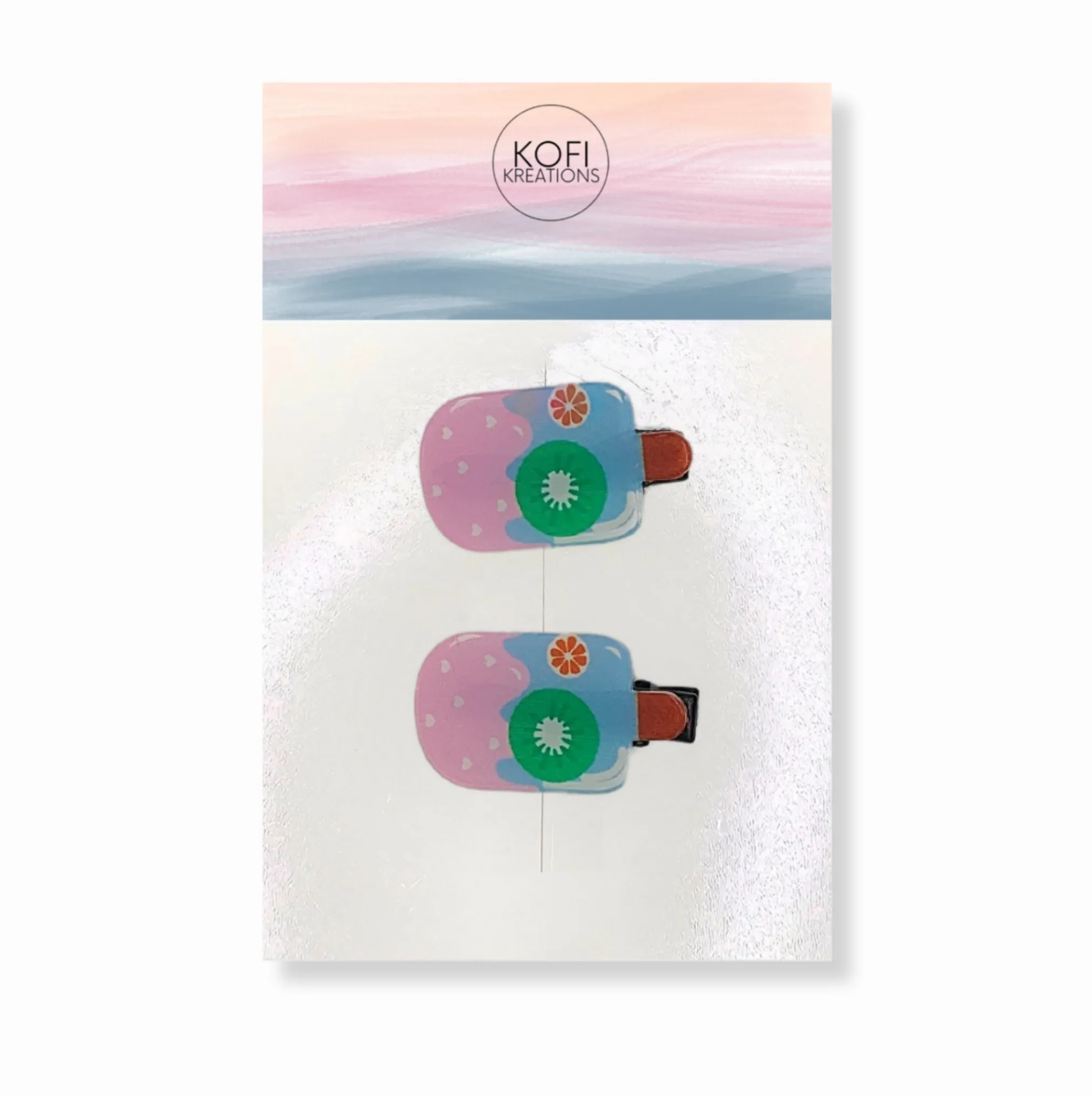 Mini Fruit Hair Clips