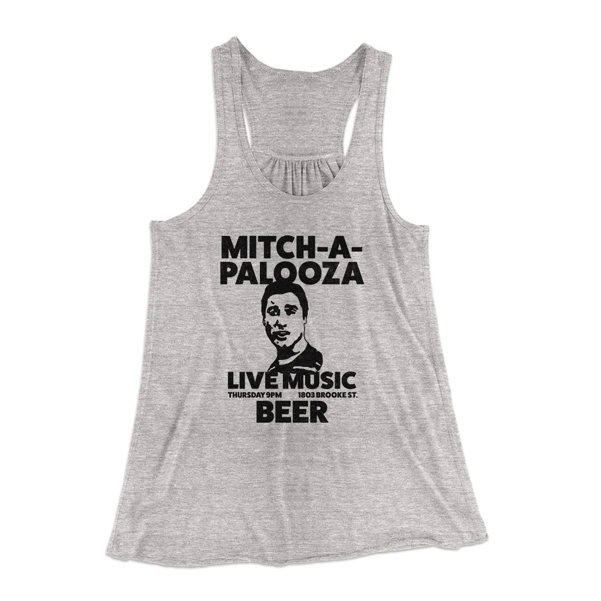 Mitch-A-Palooza Women's Flowey Tank Top