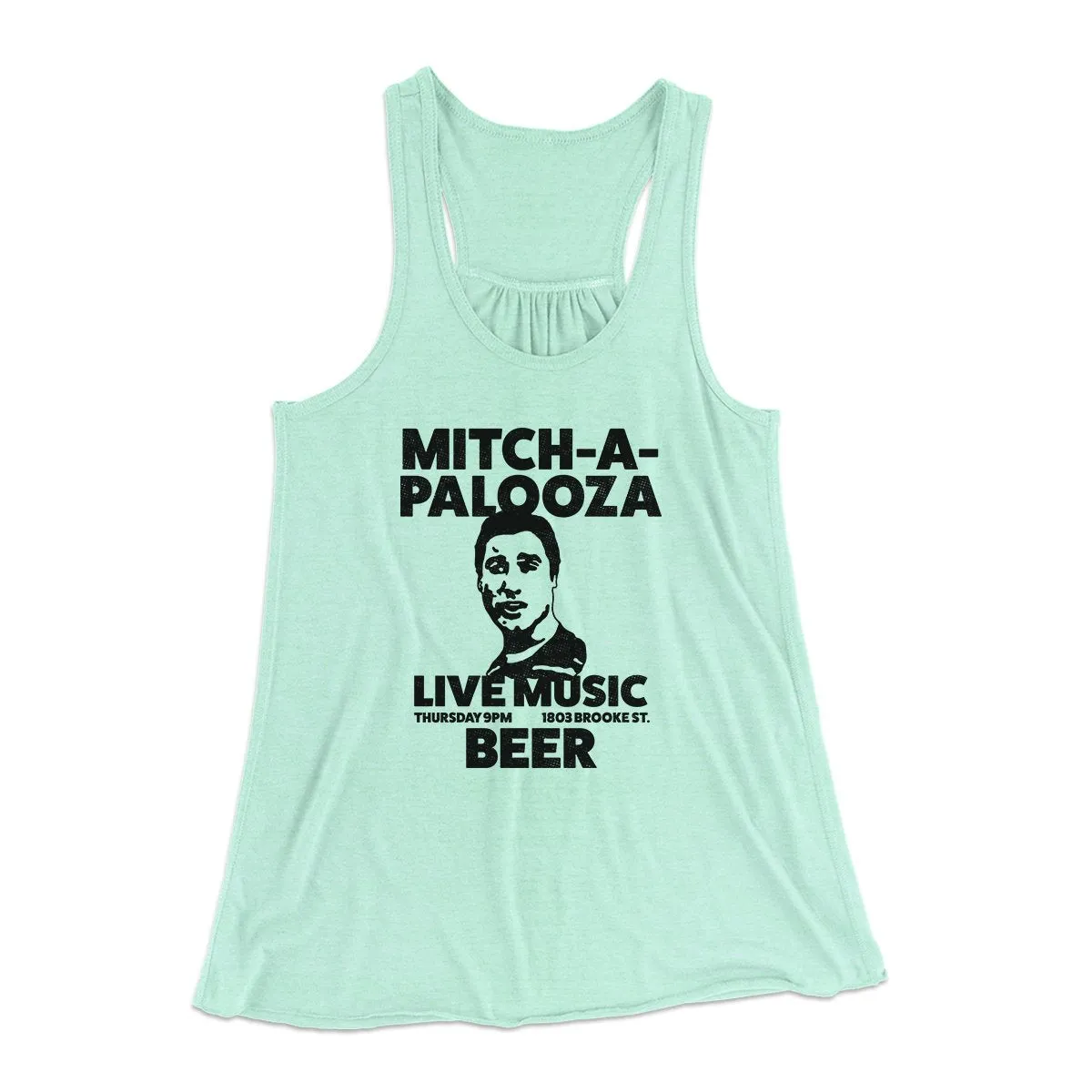 Mitch-A-Palooza Women's Flowey Tank Top