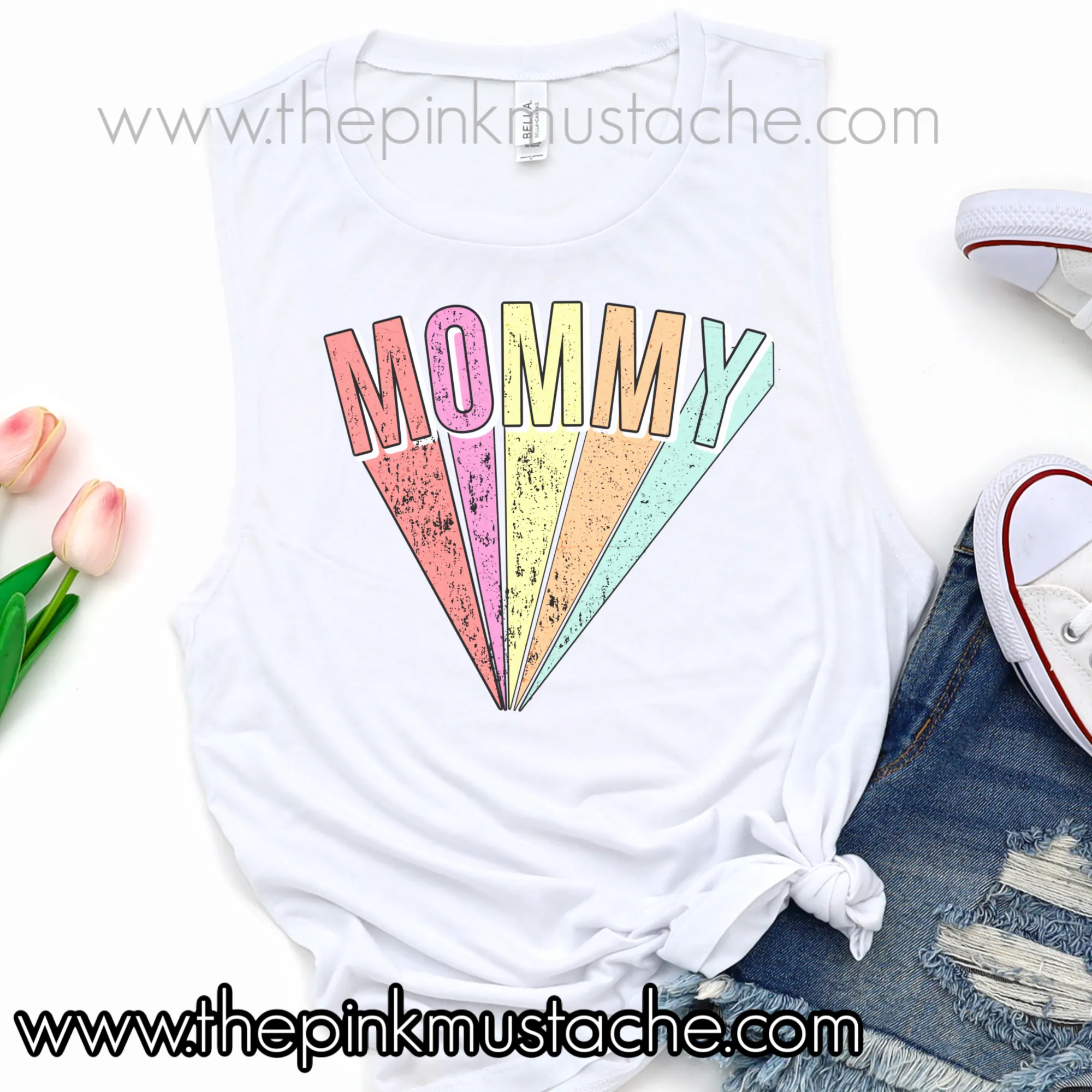 Mommy Super Hero Inspired Tank / Retro Mommy Shirt / Gifts for Mom / Mother's Day