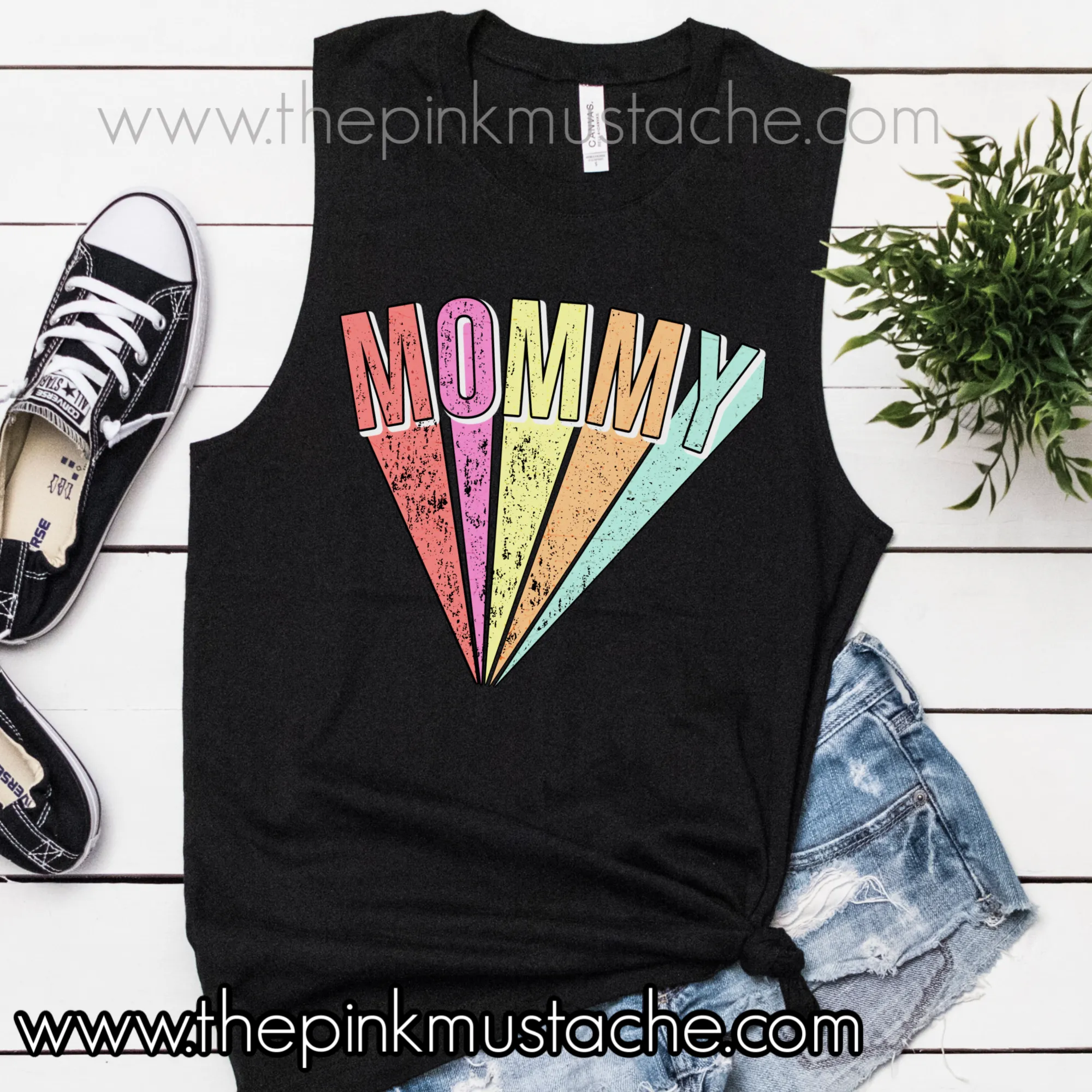 Mommy Super Hero Inspired Tank / Retro Mommy Shirt / Gifts for Mom / Mother's Day