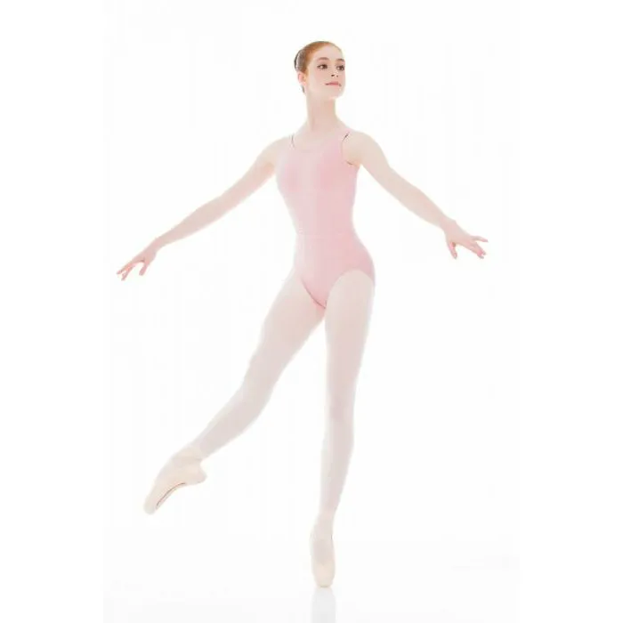 Mondor True Pink Tank Leotard
