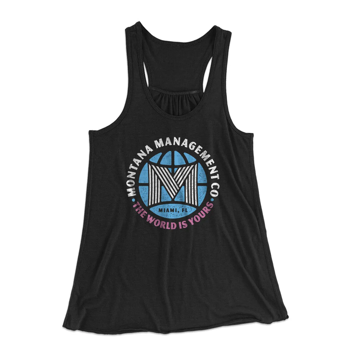Montana Management Co Women's Flowey Racerback Tank Top