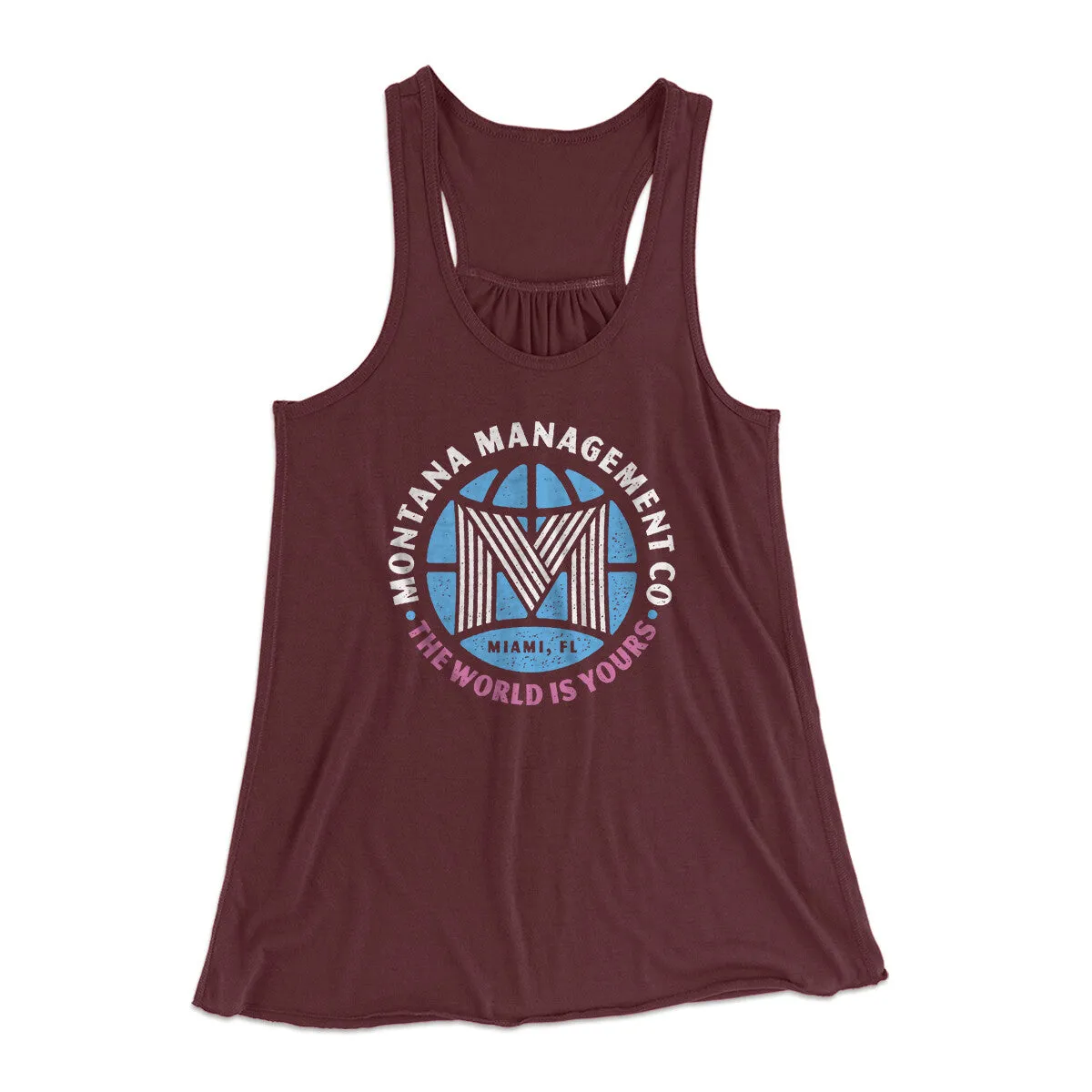 Montana Management Co Women's Flowey Racerback Tank Top