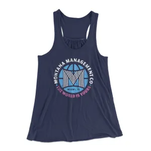 Montana Management Co Women's Flowey Racerback Tank Top