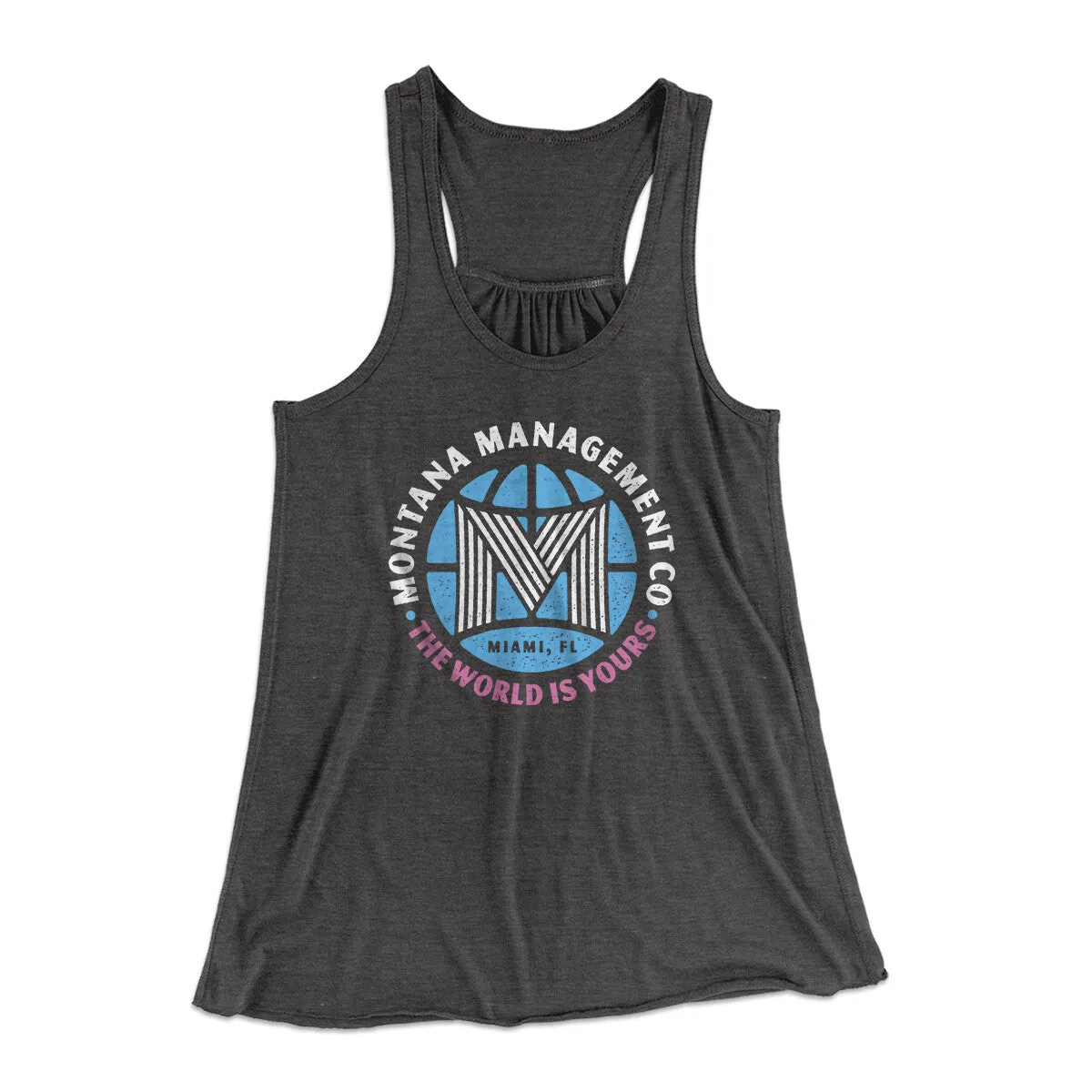Montana Management Co Women's Flowey Racerback Tank Top