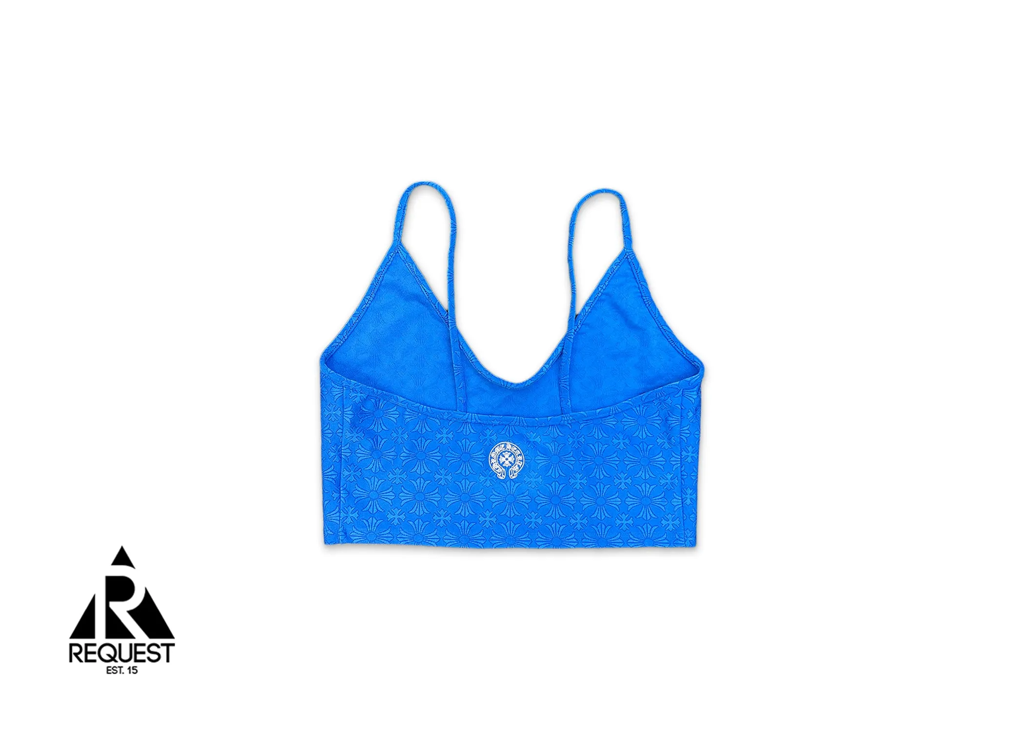 Motif Spaghetti Strap Top "Blue" (W)
