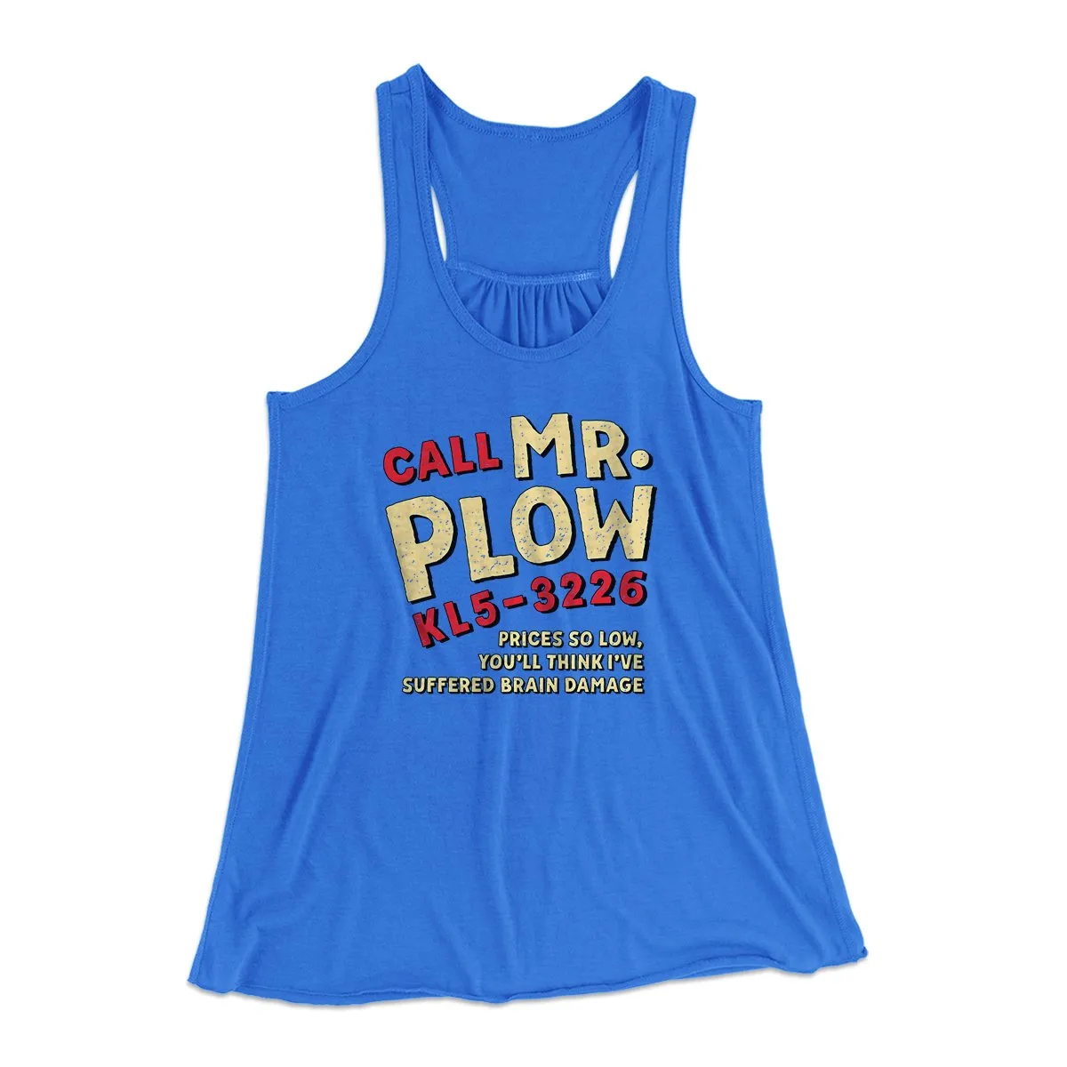 Mr. Plow Women's Flowey Tank Top