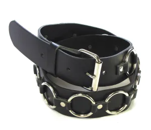 MRB-8  1 3/4" Bondage Belt w/ Ring Strap