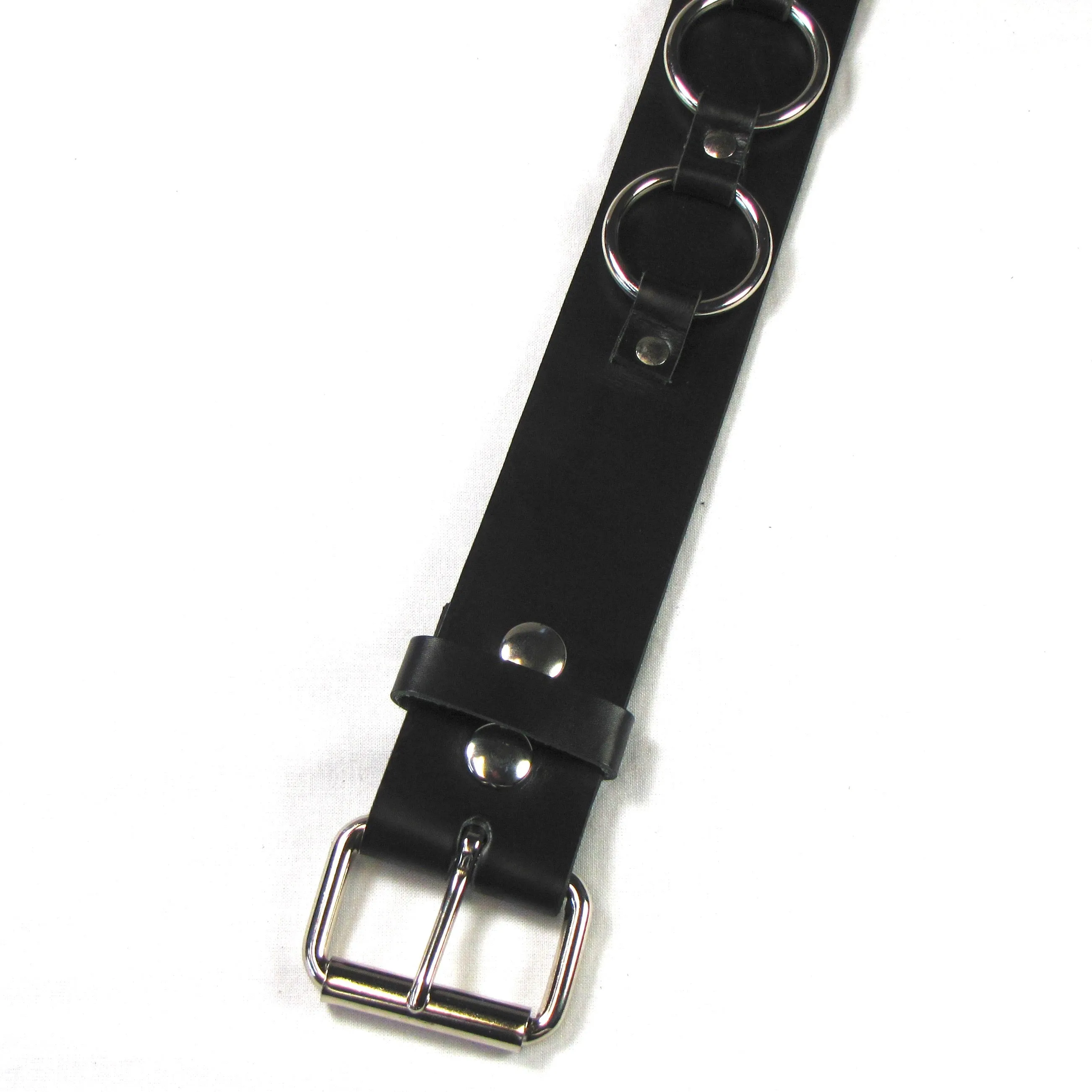 MRB-8  1 3/4" Bondage Belt w/ Ring Strap