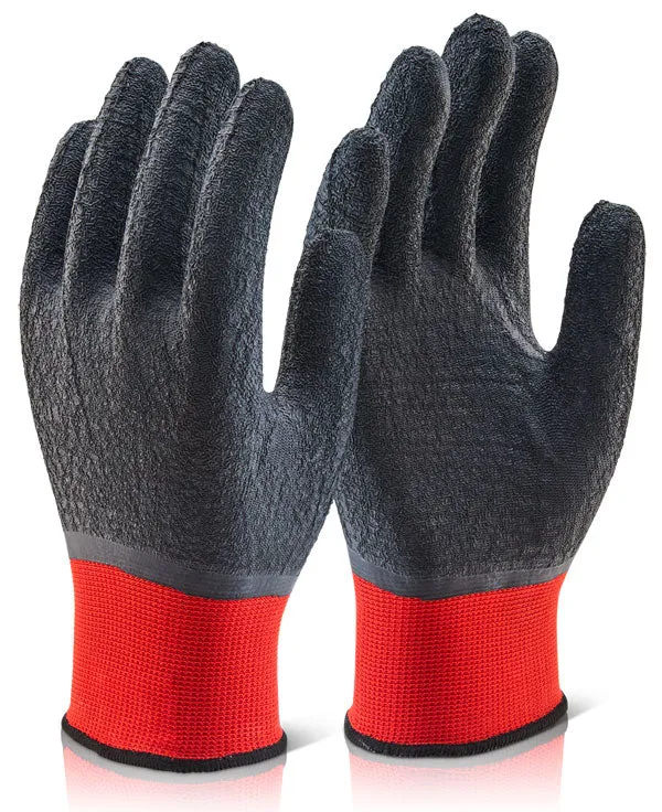 MULTI-PURPOSE FULLY COATED LATEX POLYESTER KNITTED GLOVE