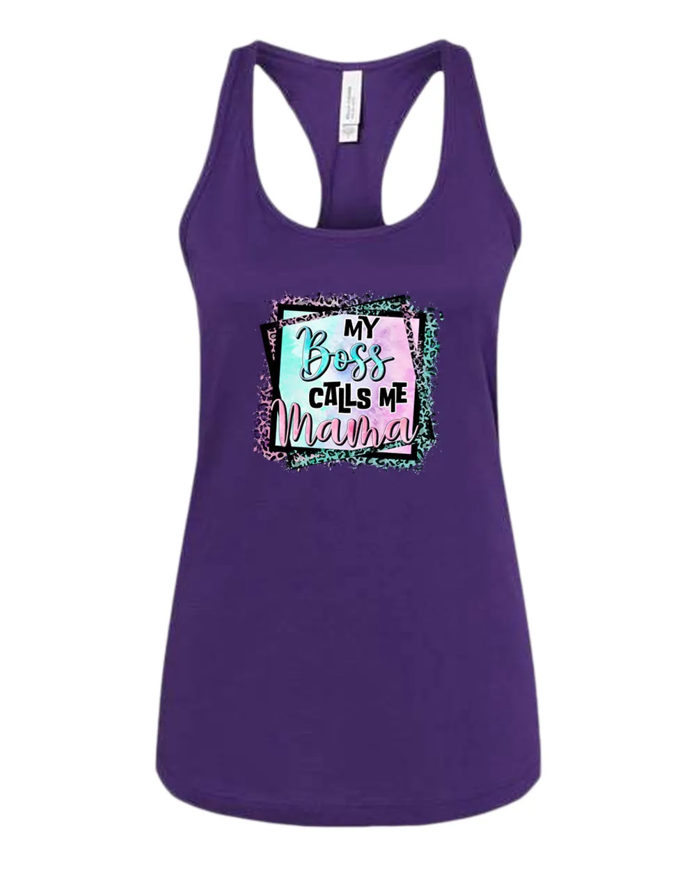 My Boss calls me mama tank top
