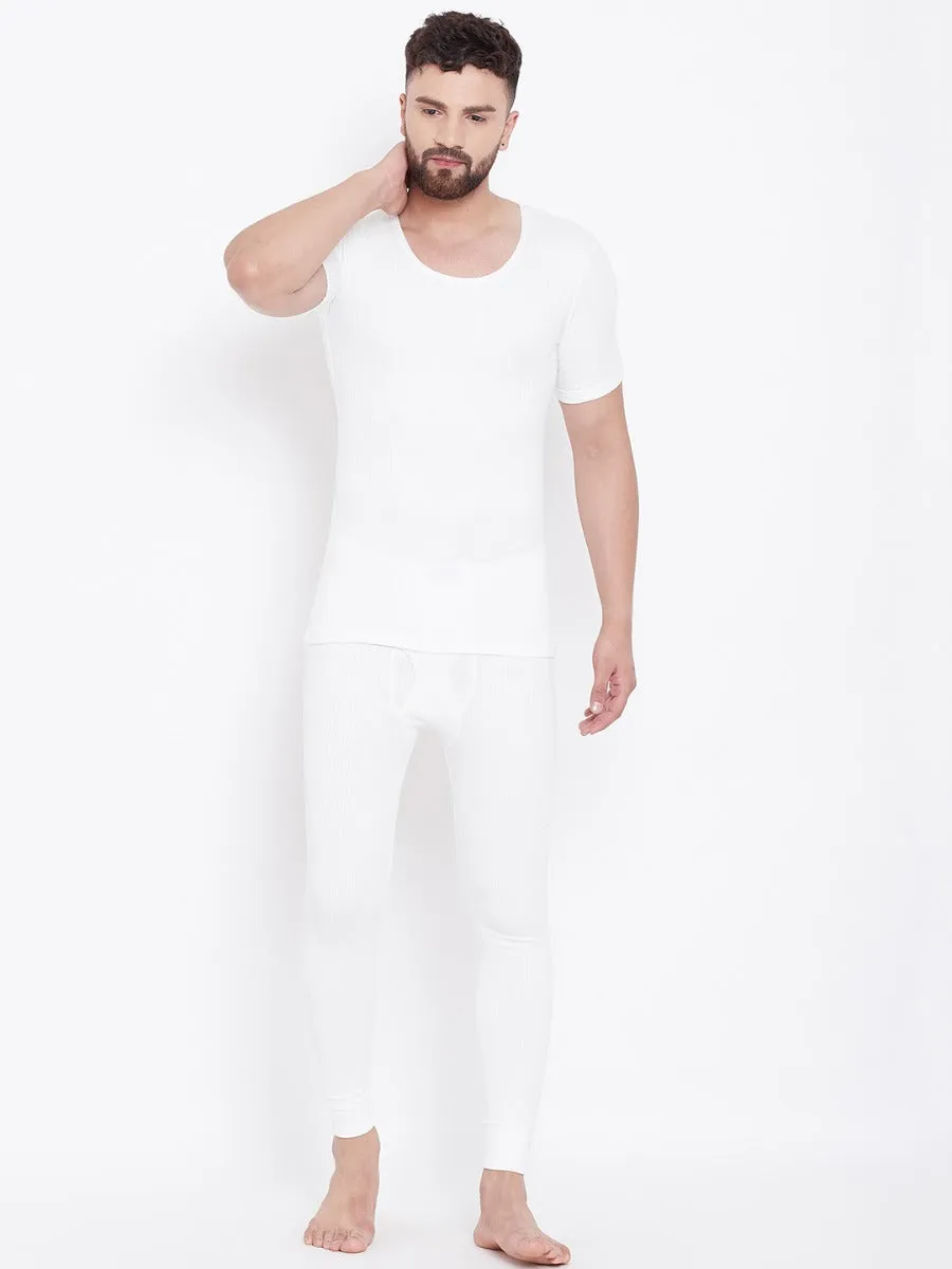 Neva Modal Round Neck Half Sleeves Warmer/Thermal Upper for Men