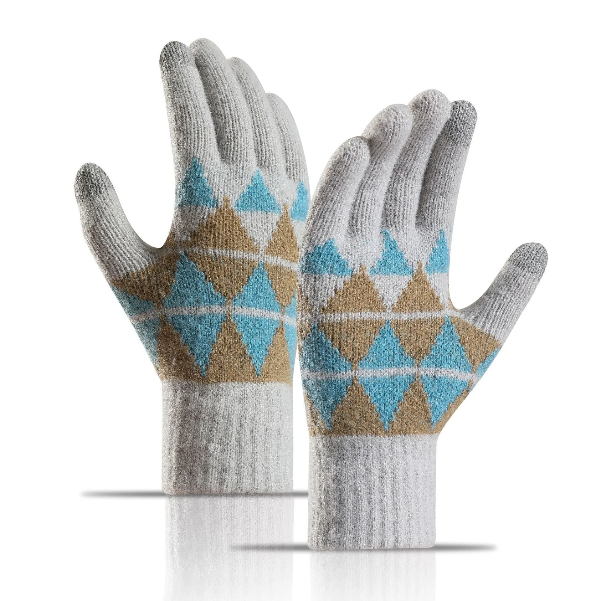 New Knitted Gloves For Men And Women In Autumn And Winter