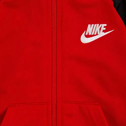 Nike Boys' 2-Piece Tricot Tracksuit Pants Set Outfit - University red, 2t