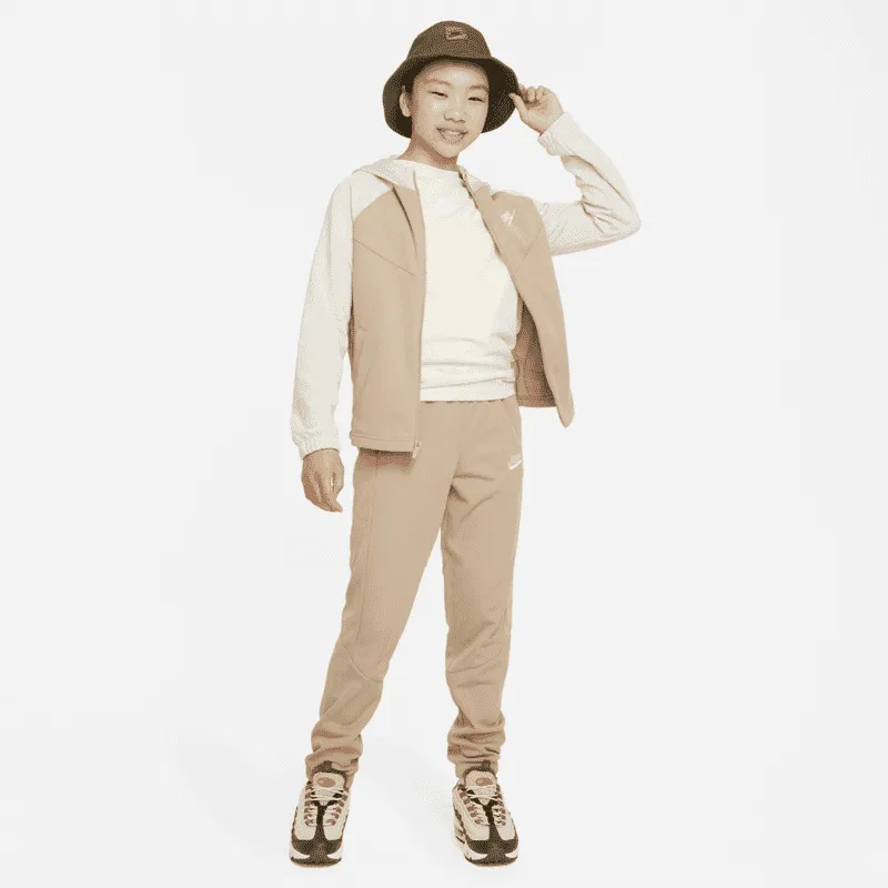 NIKE K NSW TRACKSUIT POLY HD FZ LBR