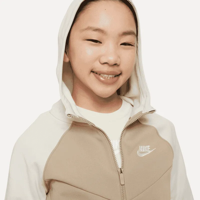 NIKE K NSW TRACKSUIT POLY HD FZ LBR