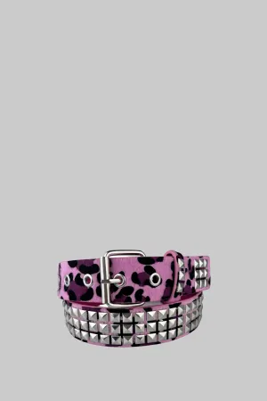 Noise Belt – Pink Leopard