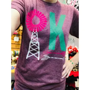 OKLAHOMA WINDMILL T-SHIRT