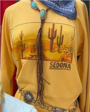Original Cowgirl Clothing T-Shirts: Pullover Sedona Desert