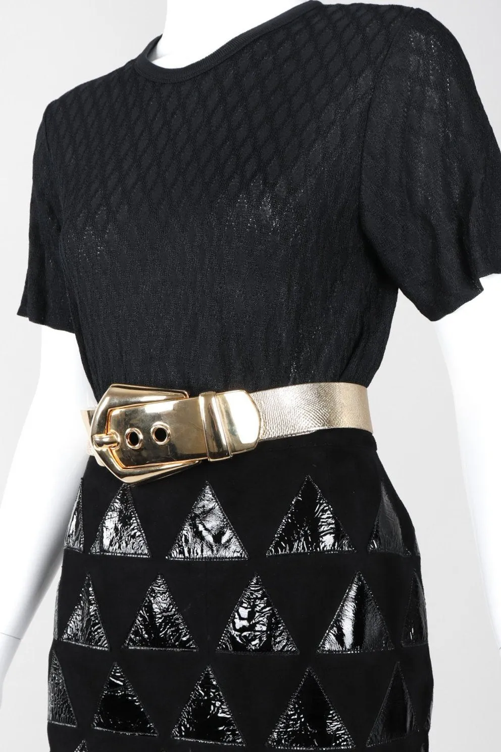 Oversized Buckle Belt