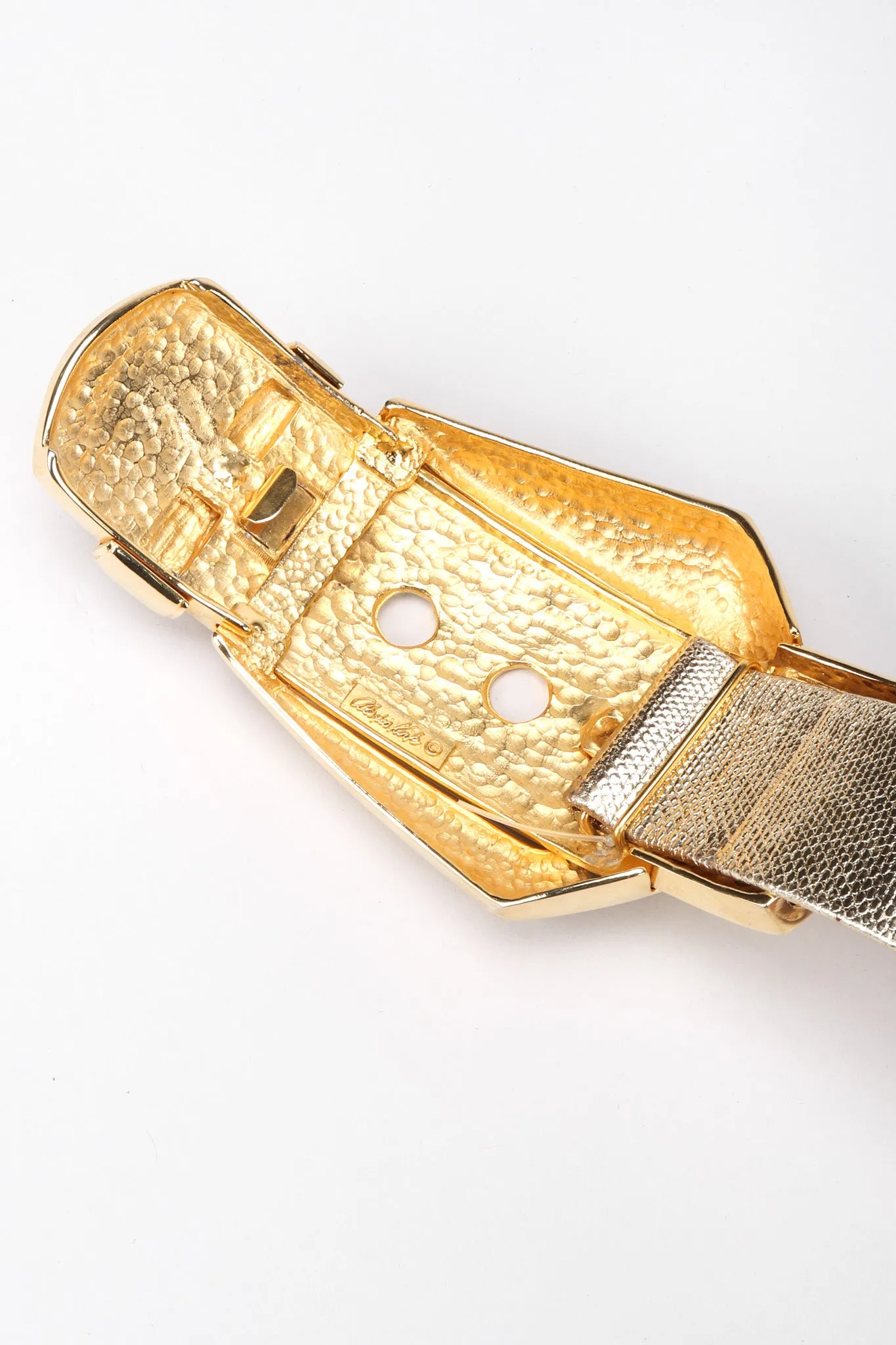 Oversized Buckle Belt