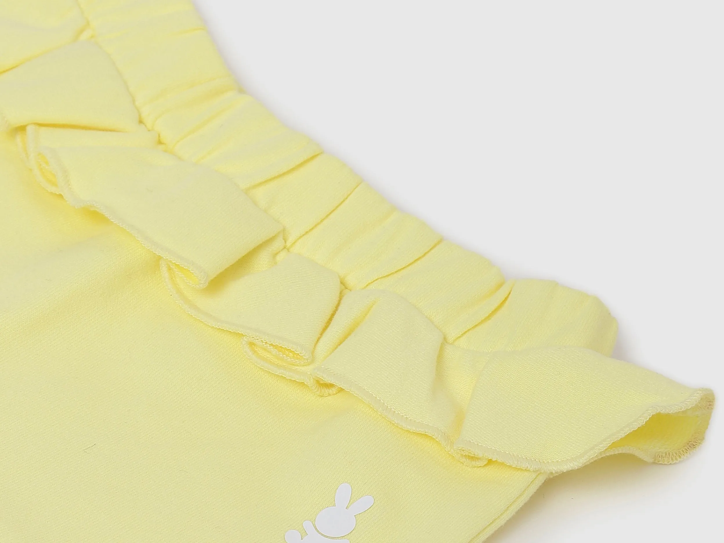 Pack of 2 Ruffle Detail Regular Fit Baby Leggings