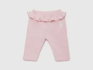 Pack of 2 Ruffle Detail Regular Fit Baby Leggings